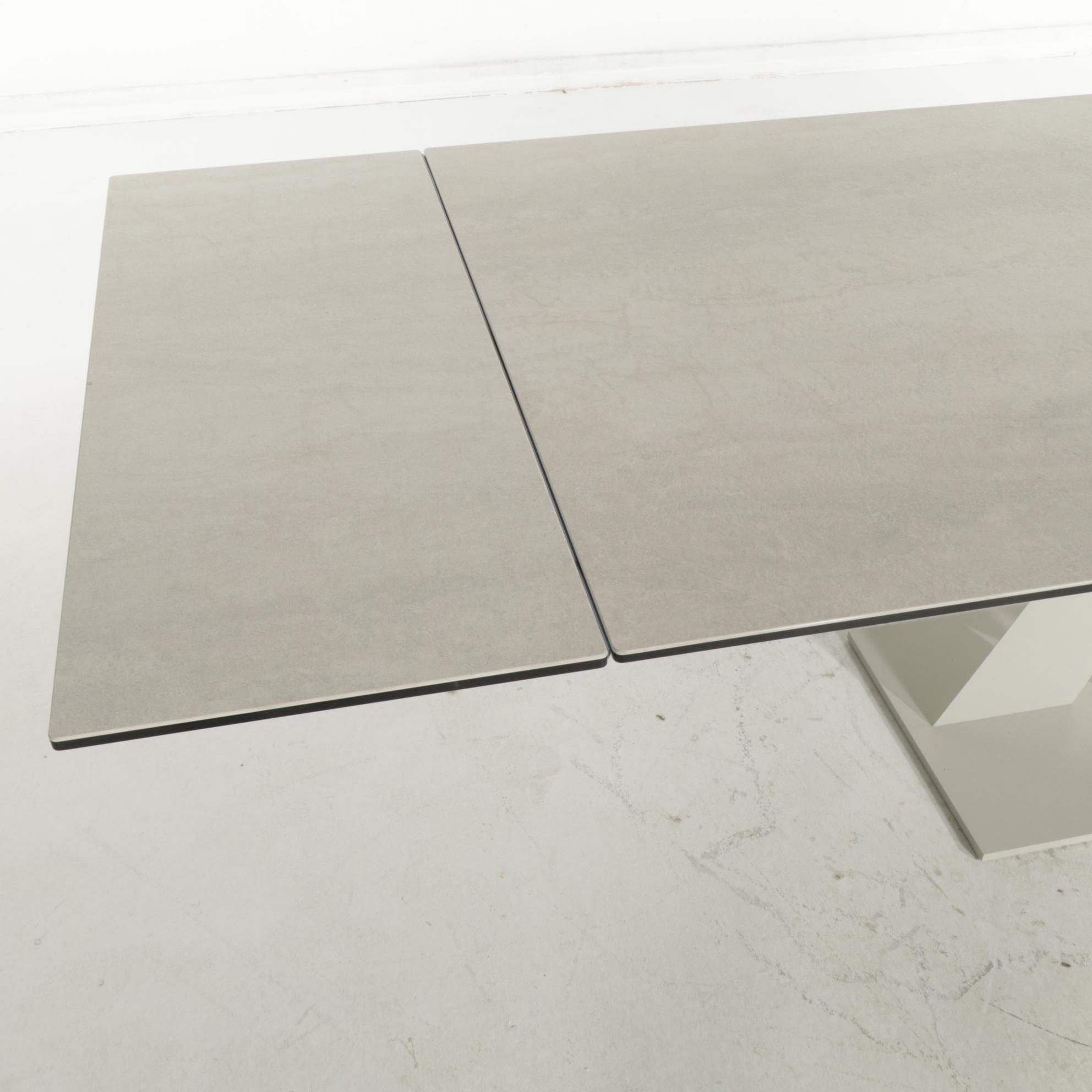 Roche Bobois "Axel" Rectangular Dining Table with Extension Leaves on Both Ends