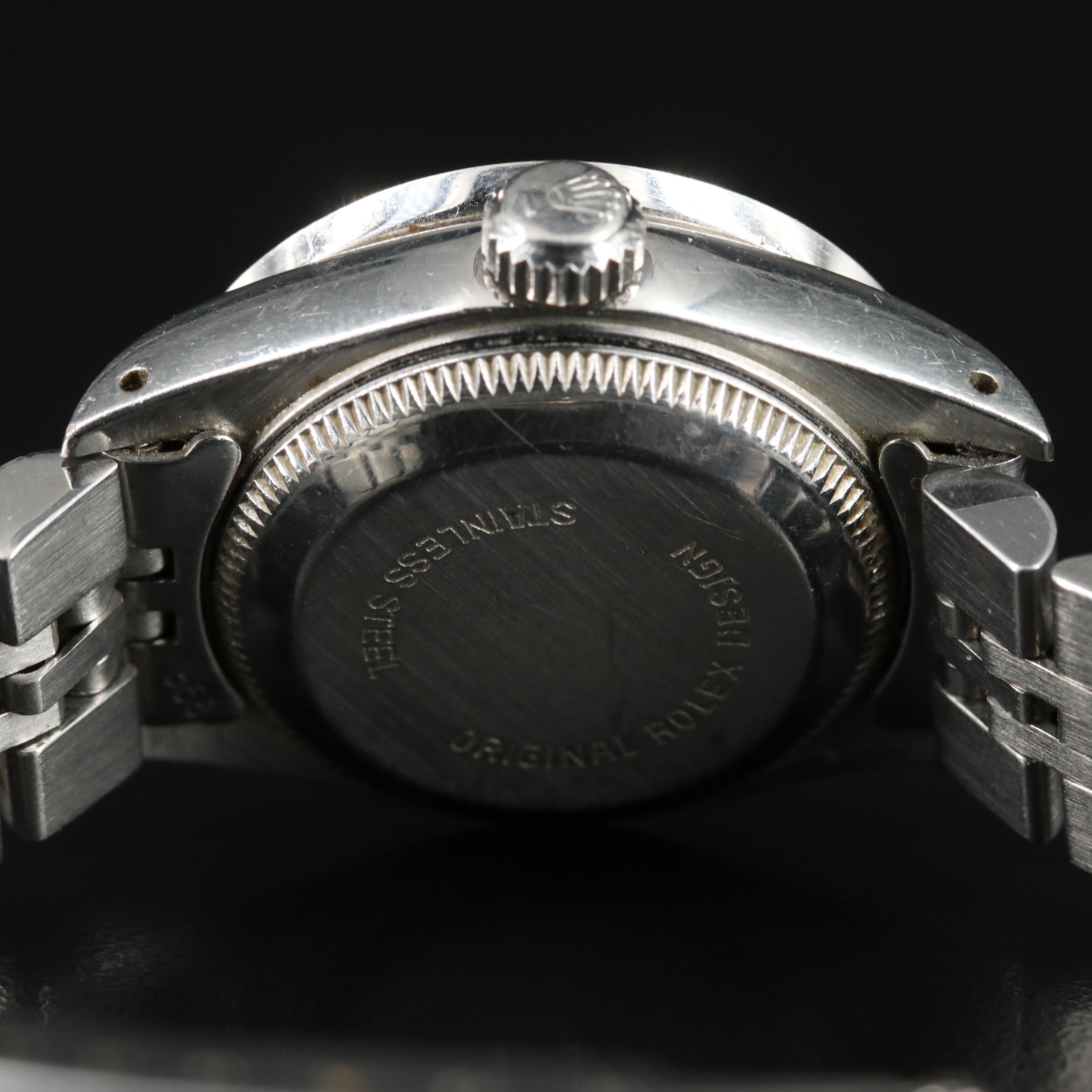 1987 Rolex Custom Diamond Dial and Bezel Datejust Automatic Watch