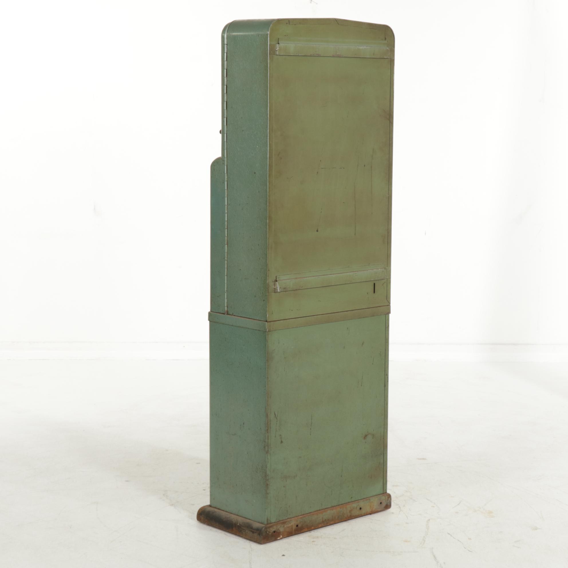 Hooffstetter Bros. Coin Operated Cigarette Vending Machine, Mid-20th Century