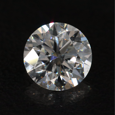 Loose 1.37 CT Lab Grown Diamond with IGI Report