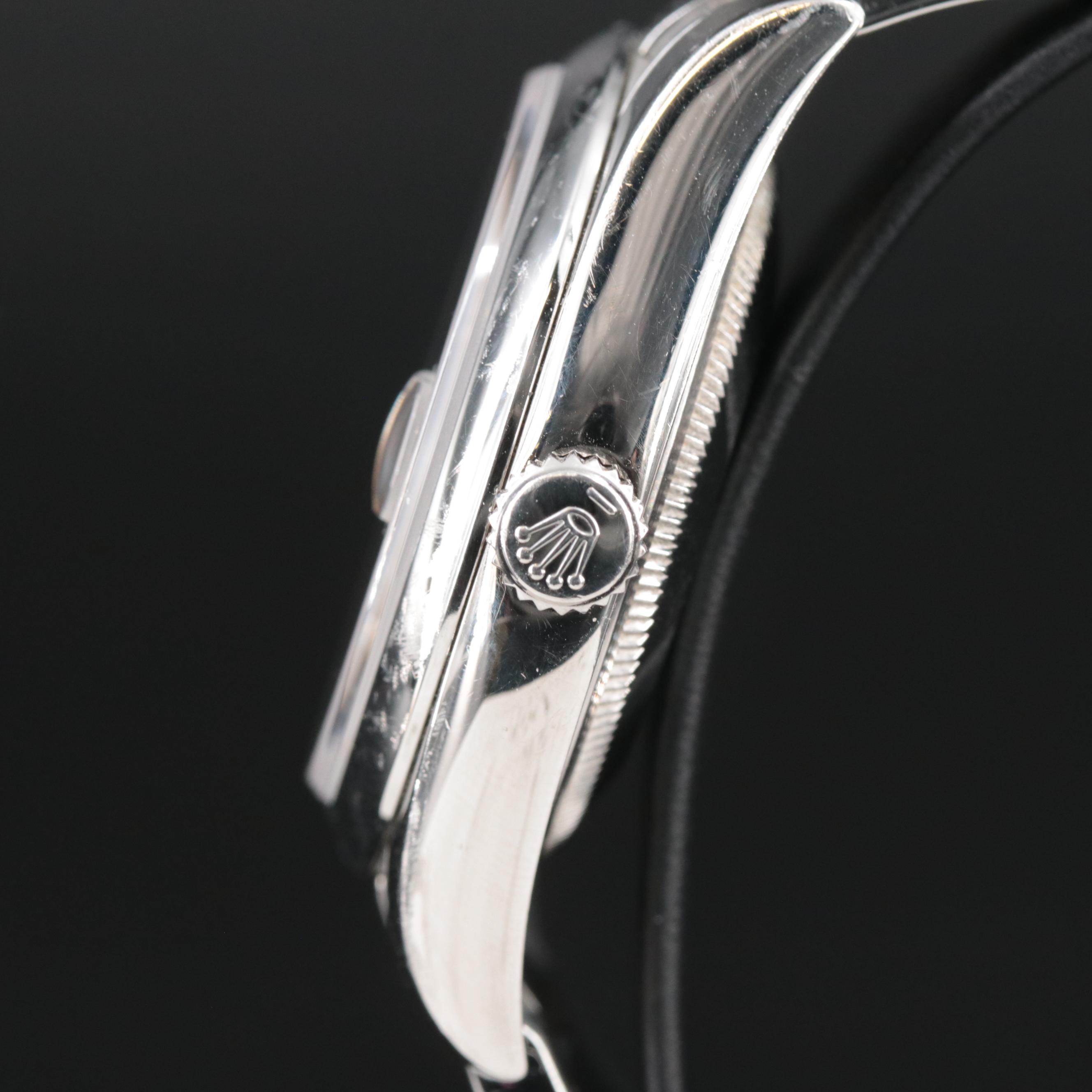 2008 Rolex Datejust Black Jubilee Dial Automatic Watch