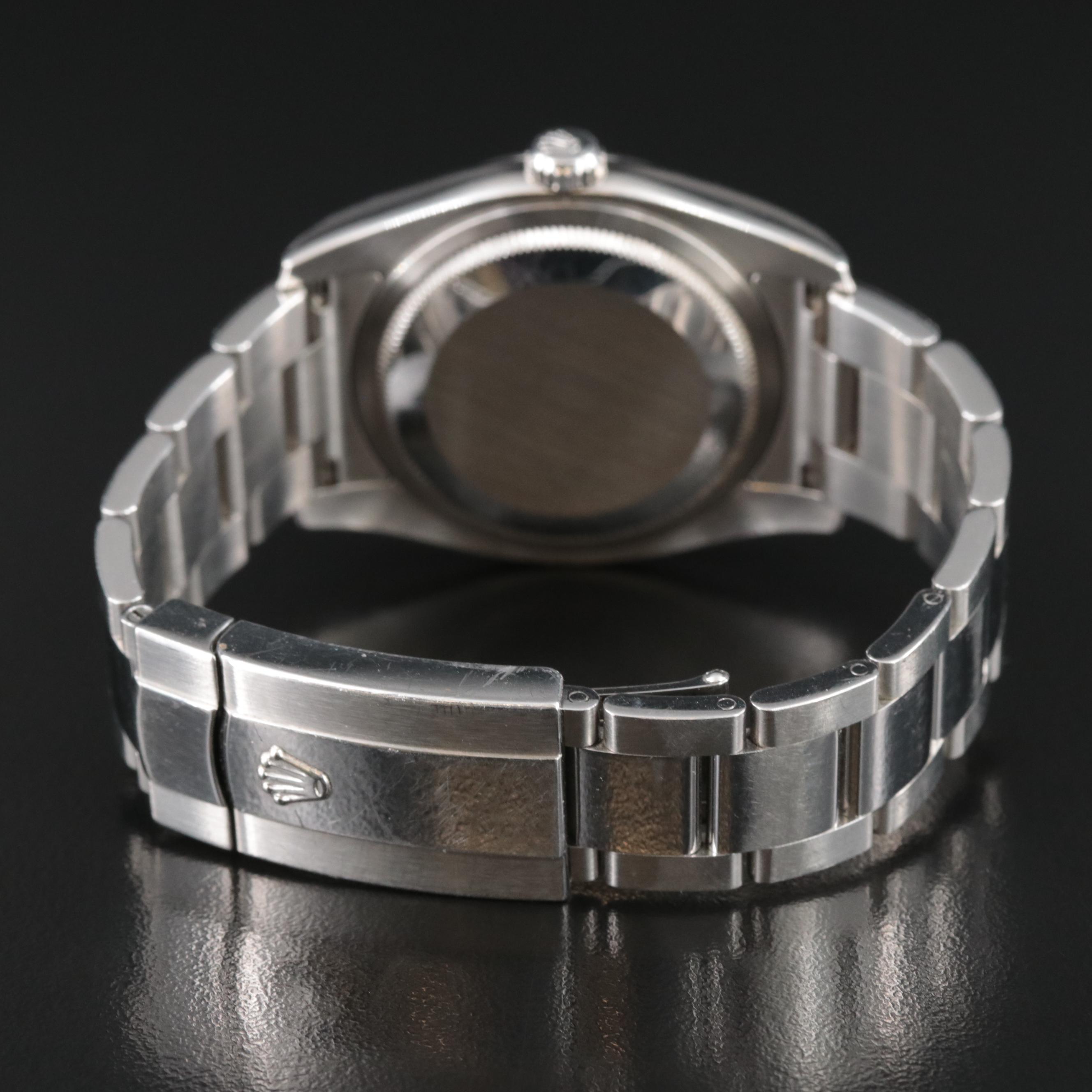 2008 Rolex Datejust Black Jubilee Dial Automatic Watch