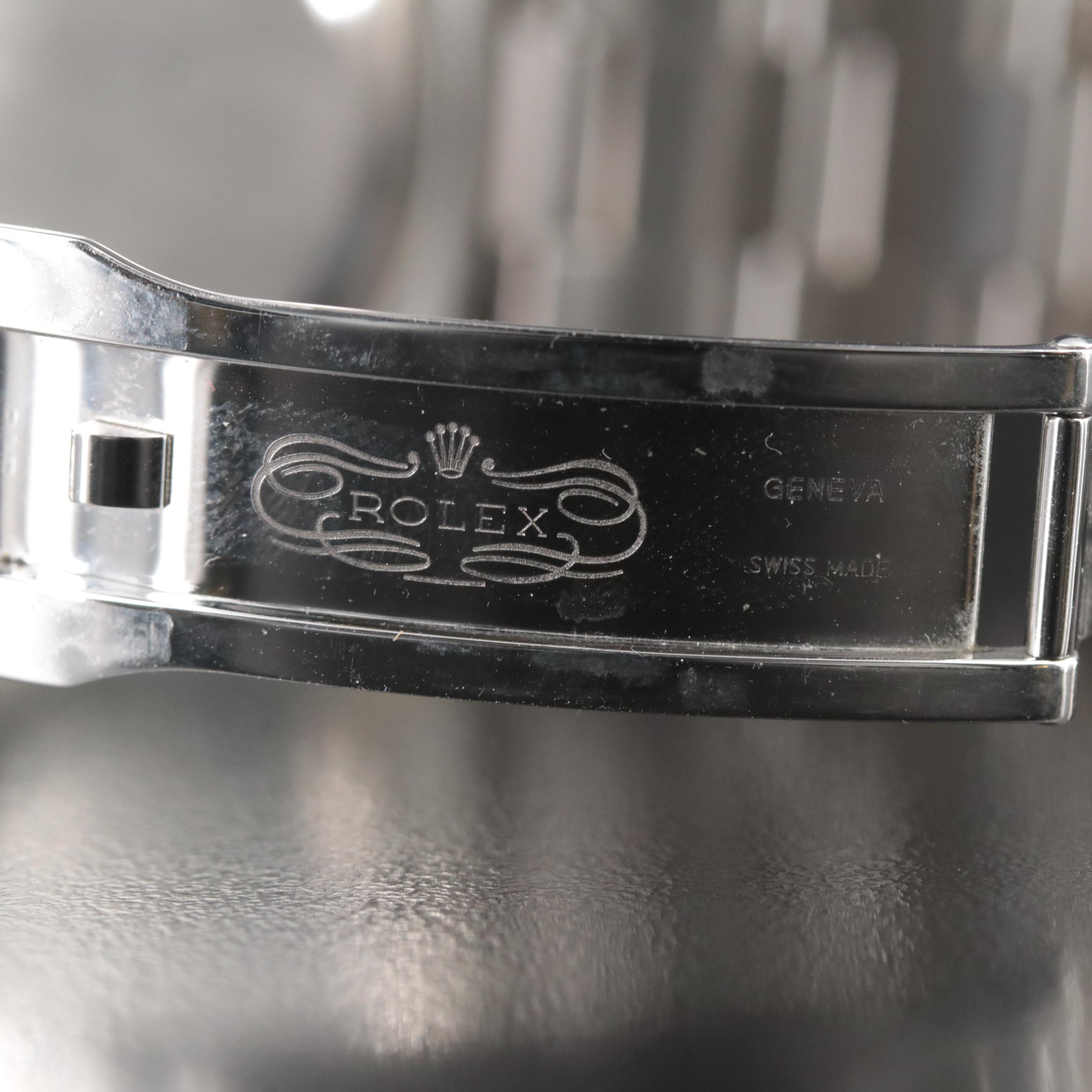 2008 Rolex Datejust Black Jubilee Dial Automatic Watch