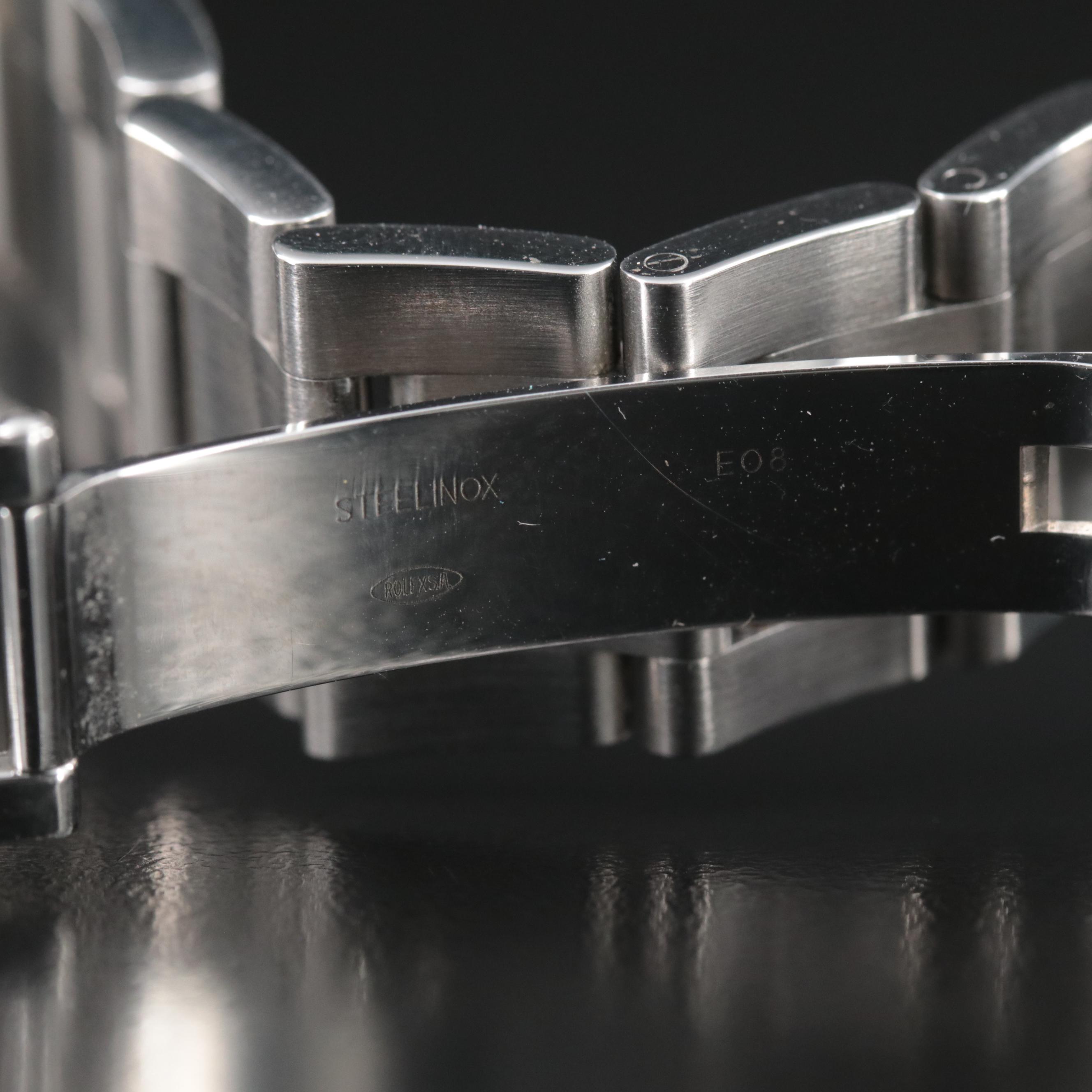 2008 Rolex Datejust Black Jubilee Dial Automatic Watch