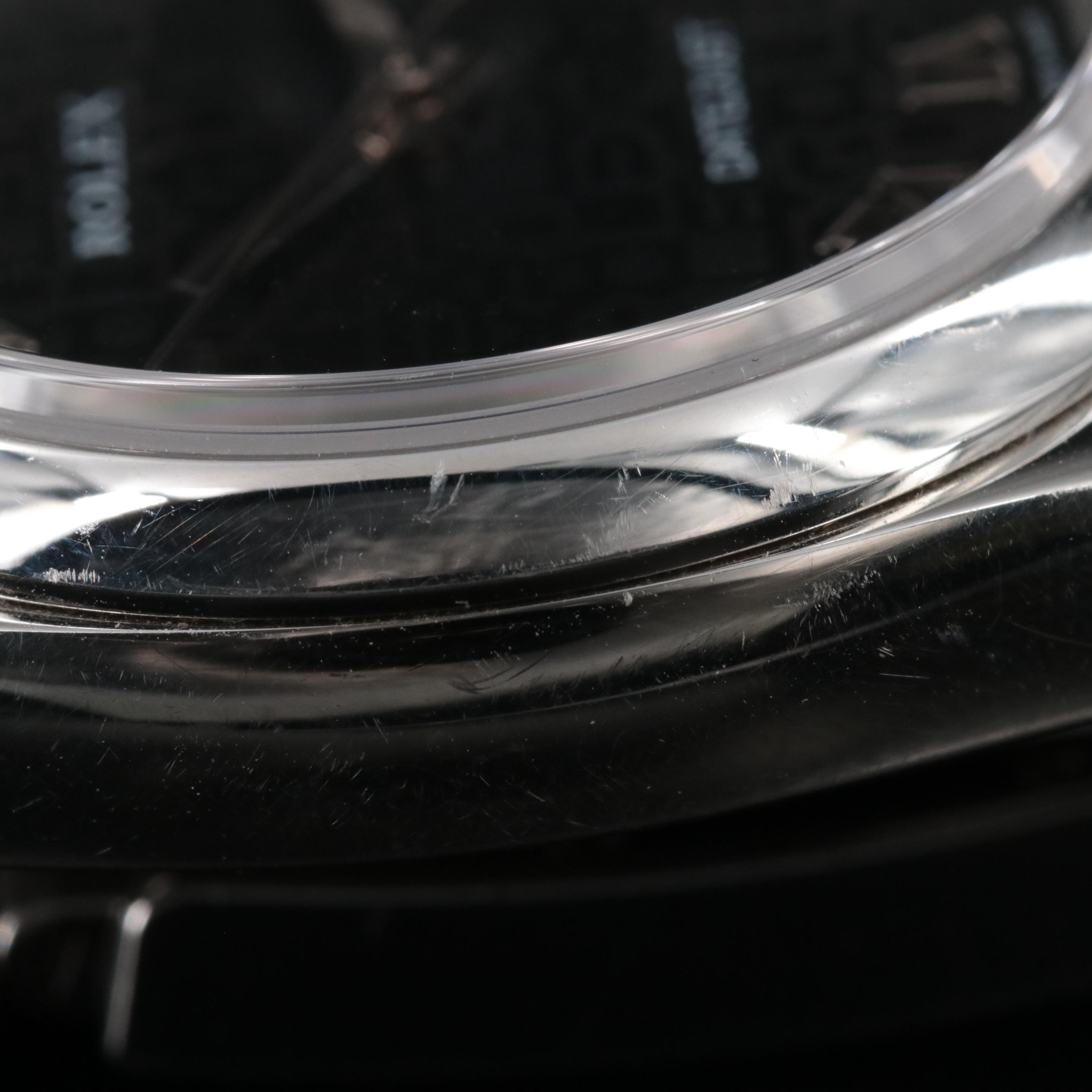 2008 Rolex Datejust Black Jubilee Dial Automatic Watch