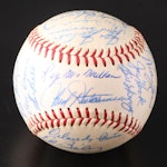1960 Cincinnati Reds Team-Signed Spalding Baseball with Frank Robinson and More