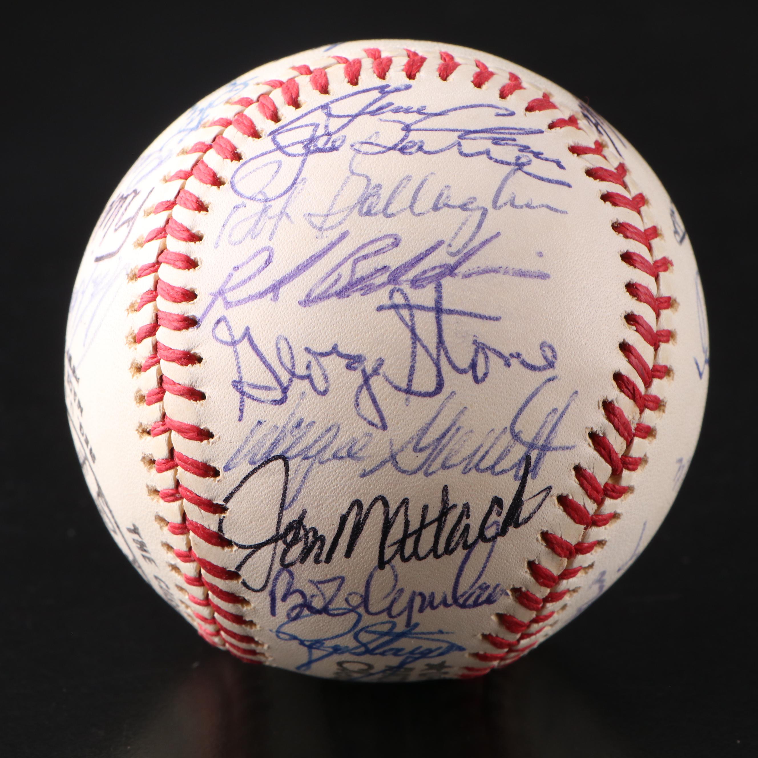 1975 New York Mets Team-Signed Baseball Featuring Tom Seaver and More