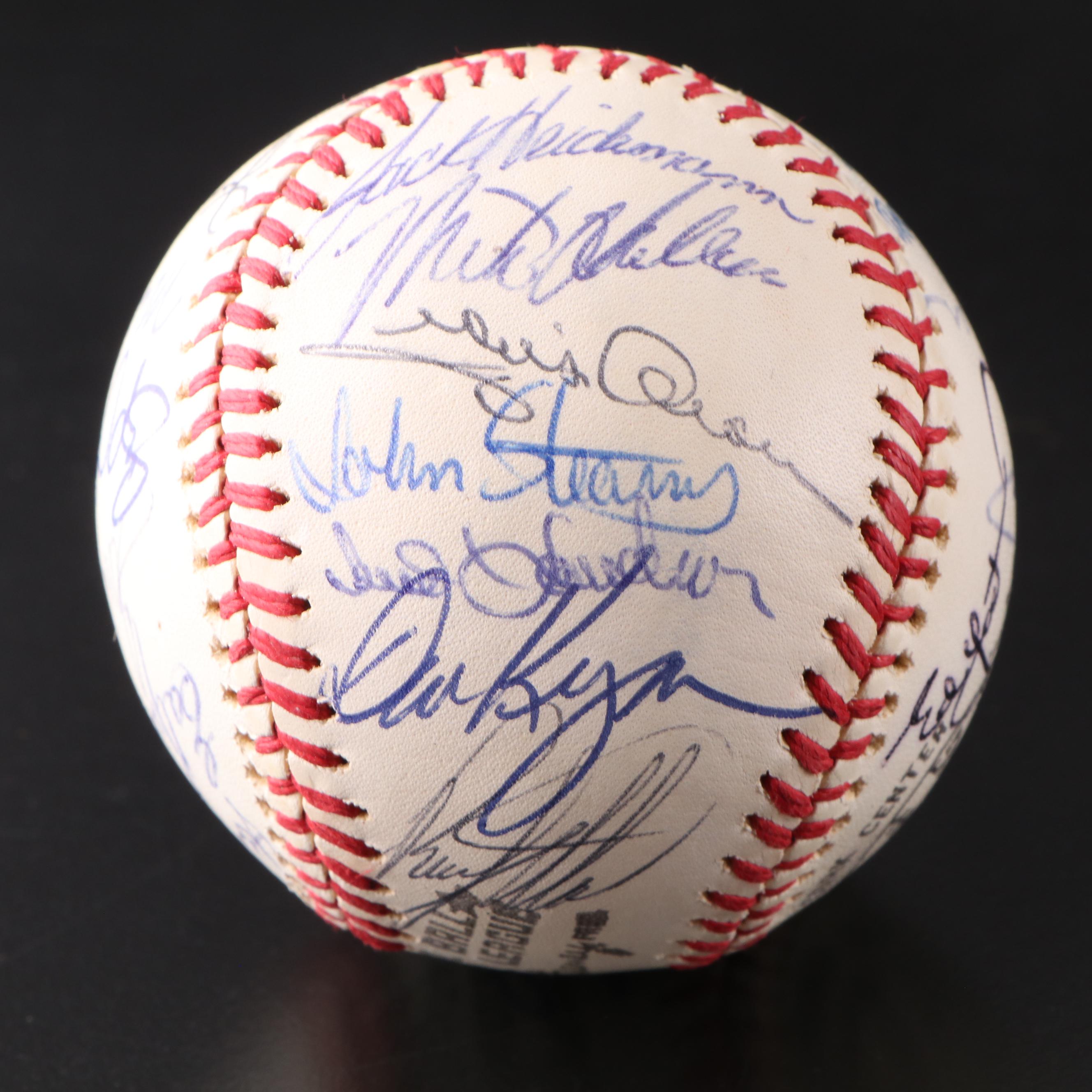 1975 New York Mets Team-Signed Baseball Featuring Tom Seaver and More
