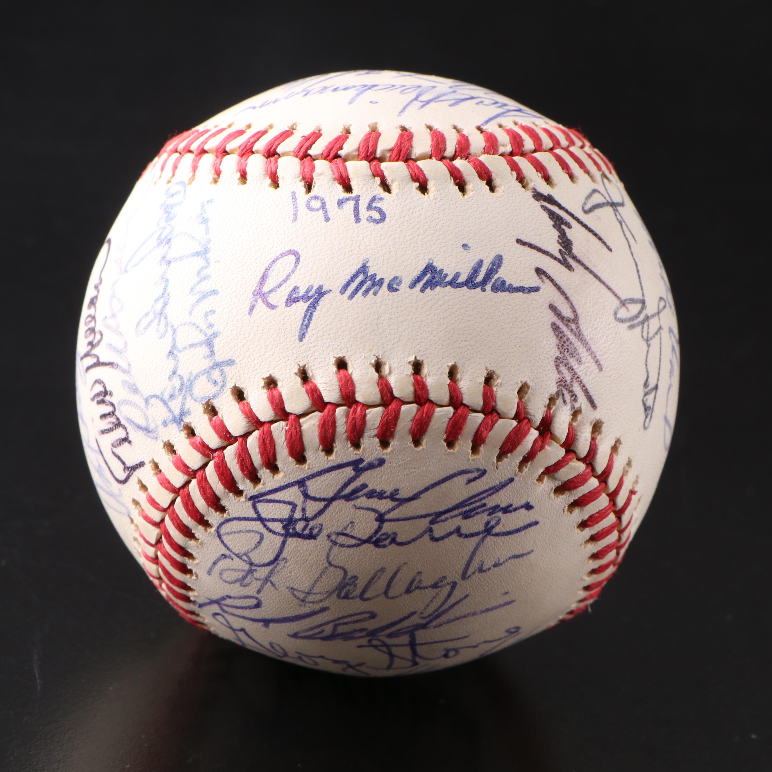 1975 New York Mets Team-Signed Baseball Featuring Tom Seaver and More