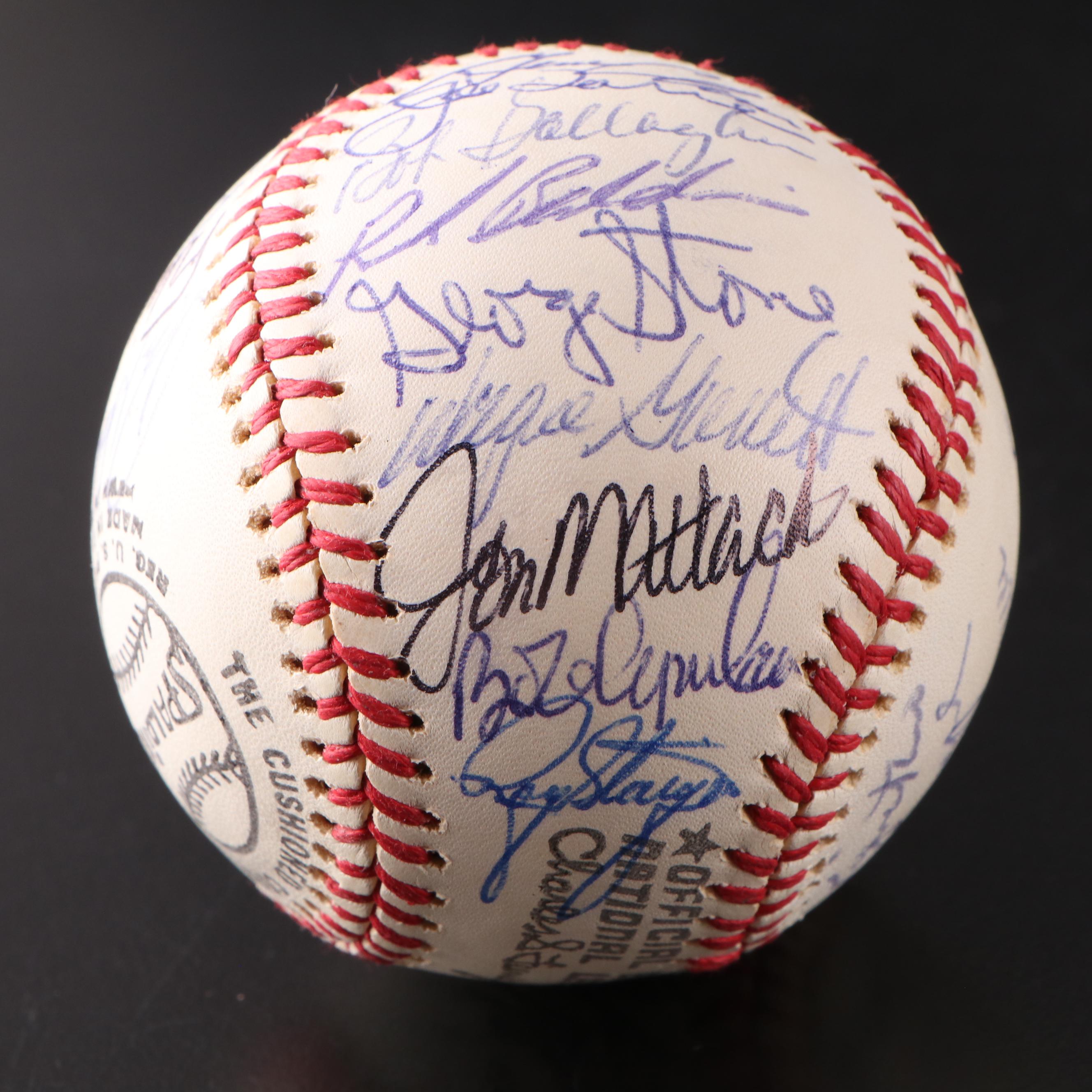 1975 New York Mets Team-Signed Baseball Featuring Tom Seaver and More