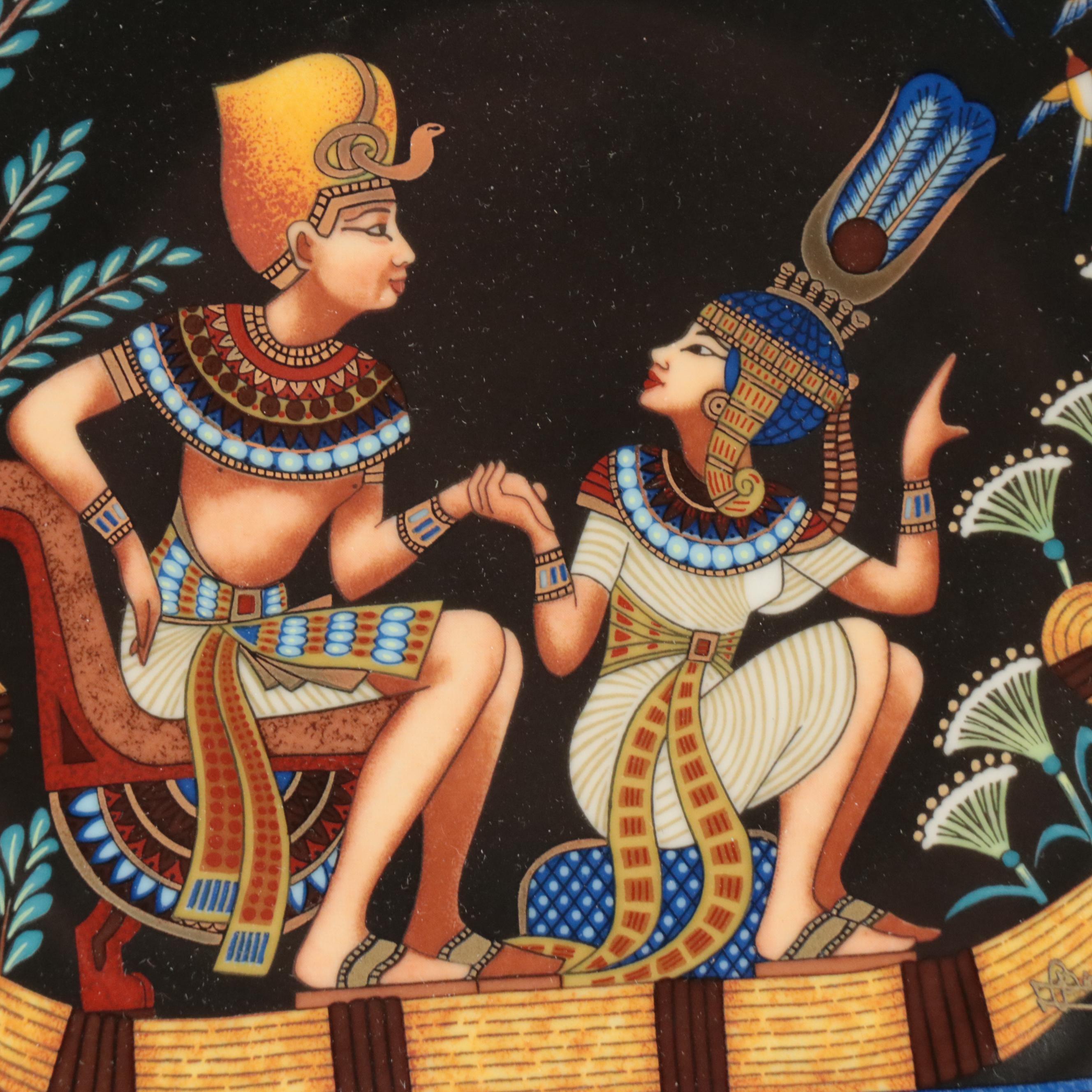 Osiris Porcelain "The Legend of Tutankhamun" Collector's Plate and More