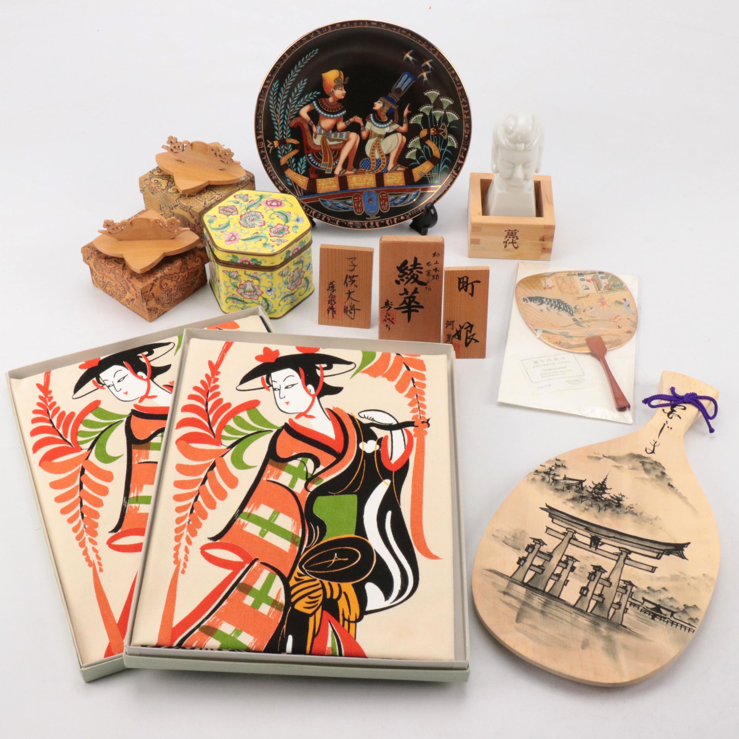 Osiris Porcelain "The Legend of Tutankhamun" Collector's Plate and More