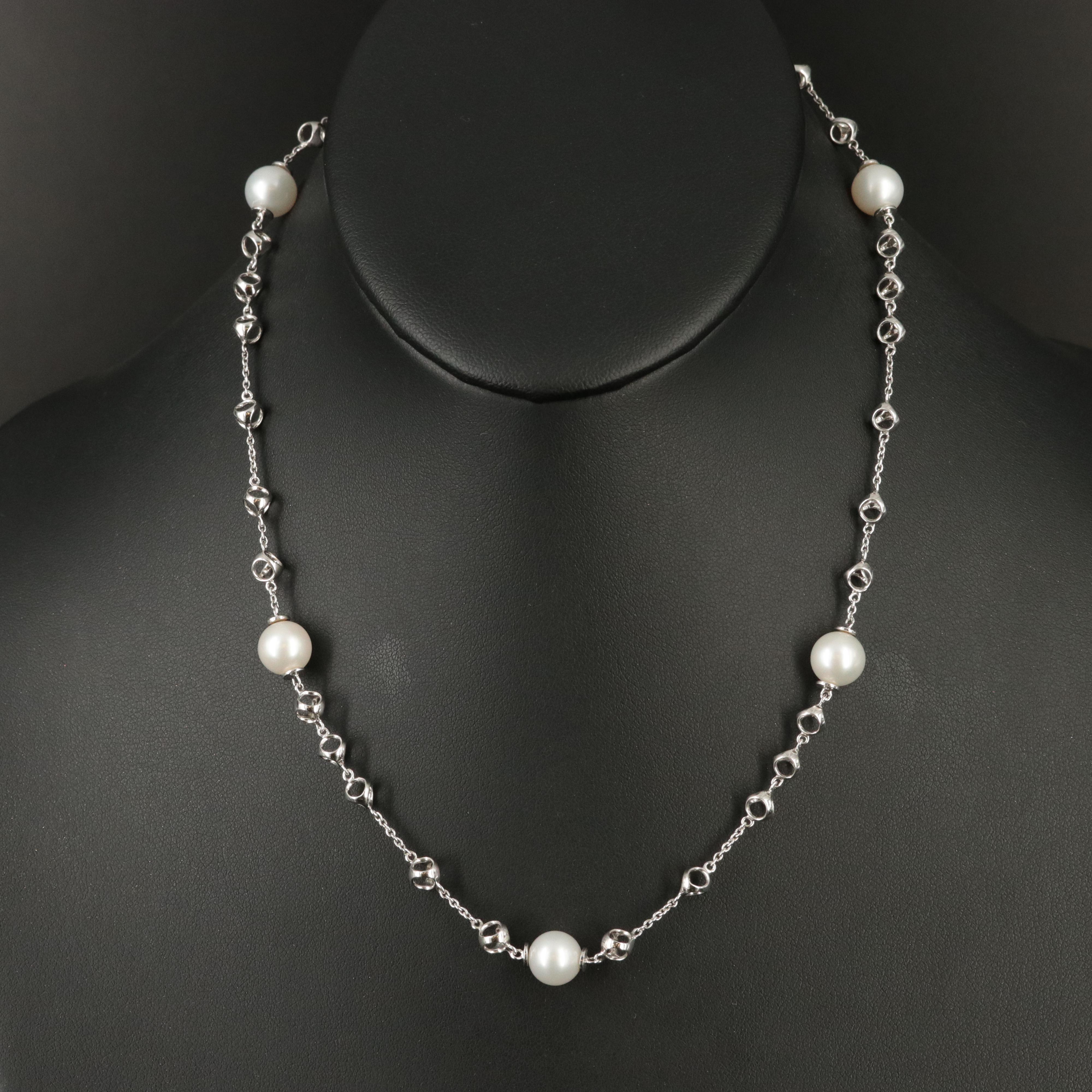 Di Modolo Triada 18K and Pearl Necklace and Bracelet Set