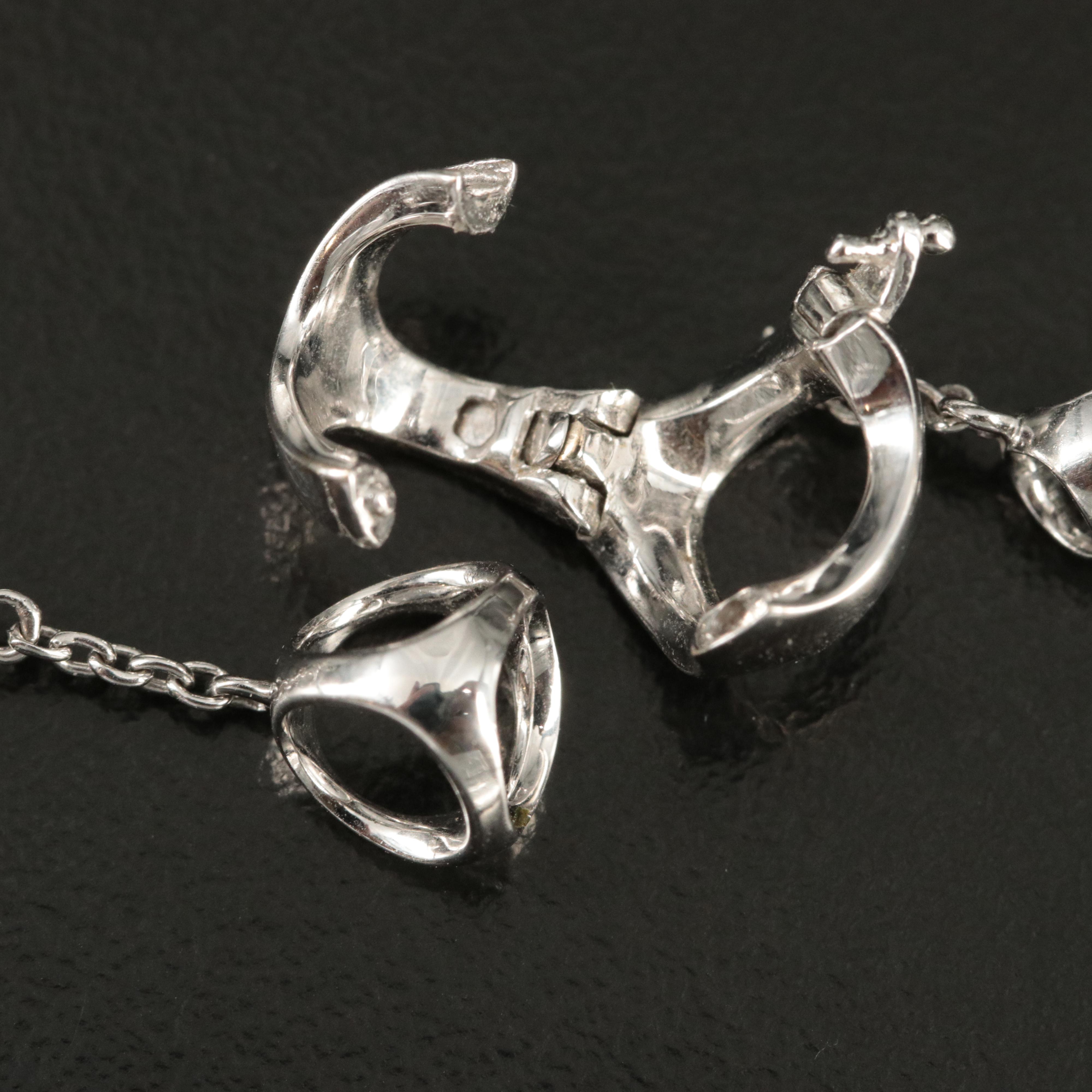 Di Modolo Triada 18K and Pearl Necklace and Bracelet Set