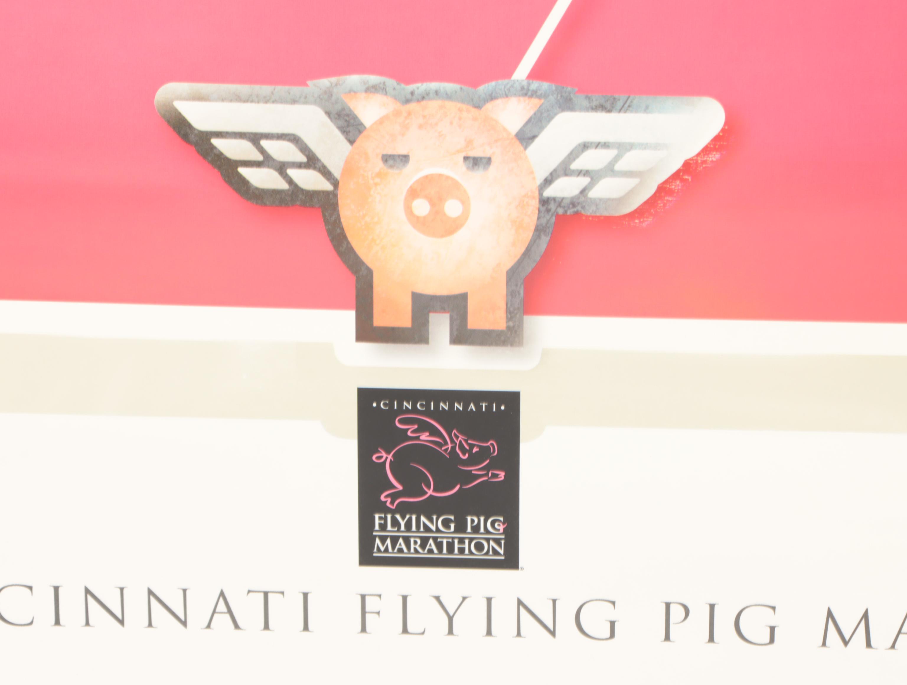 Cincinnati Flying Pig Marathon Posters Everything But The House