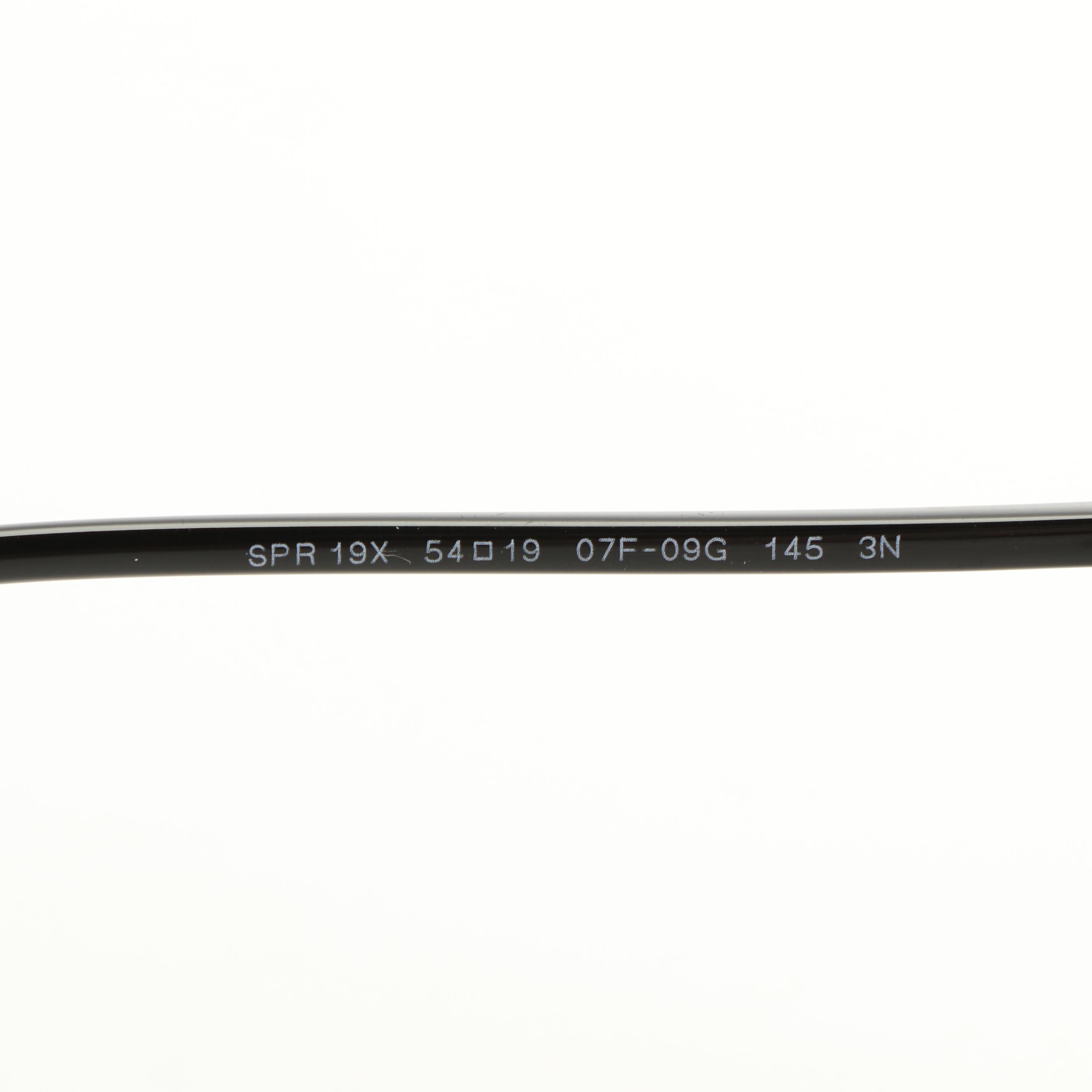 Prada SPR 19X Grey Gradient Sunglasses with Case