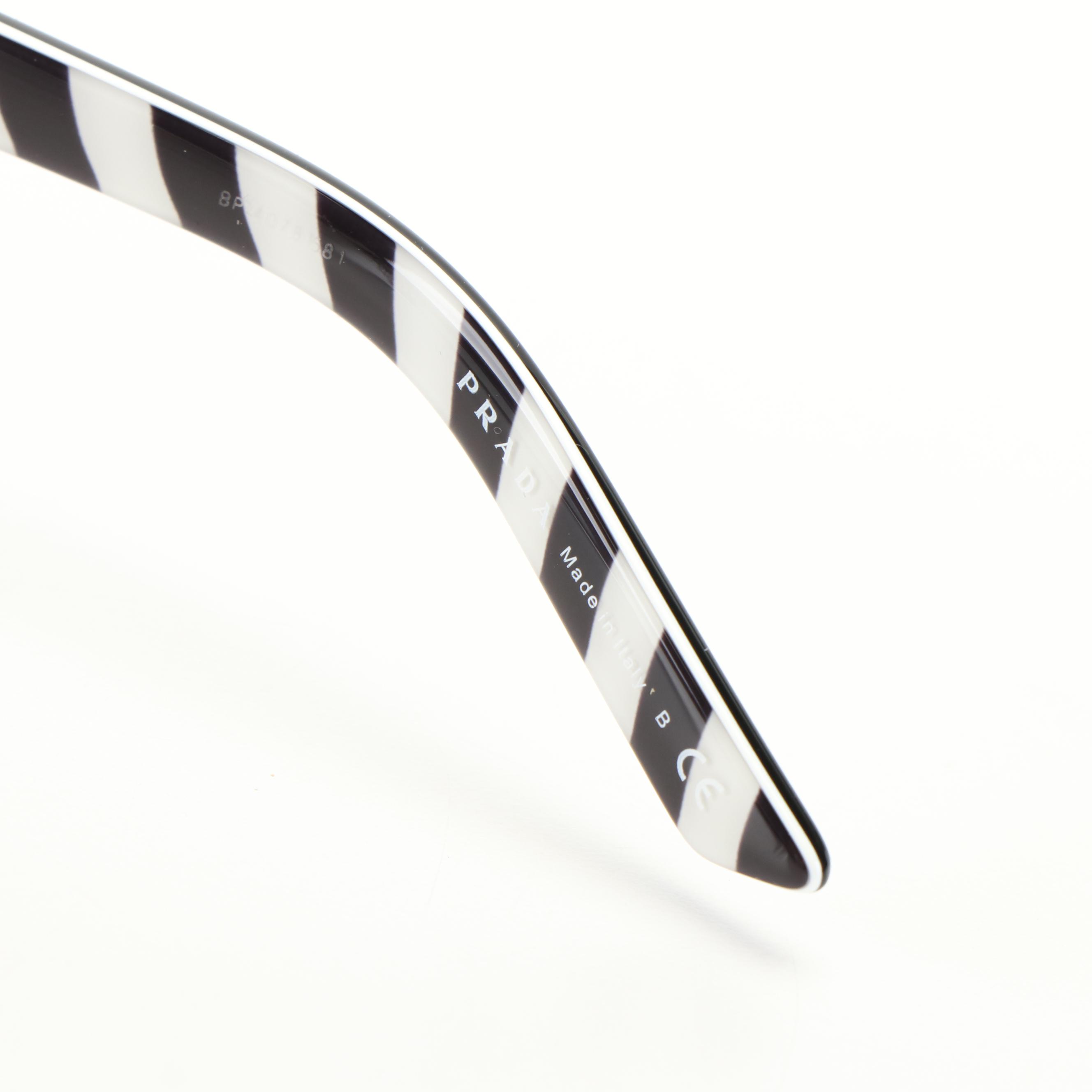 Prada 0PR 04VS Grey Lens Camouflage Sunglasses with Box and Case