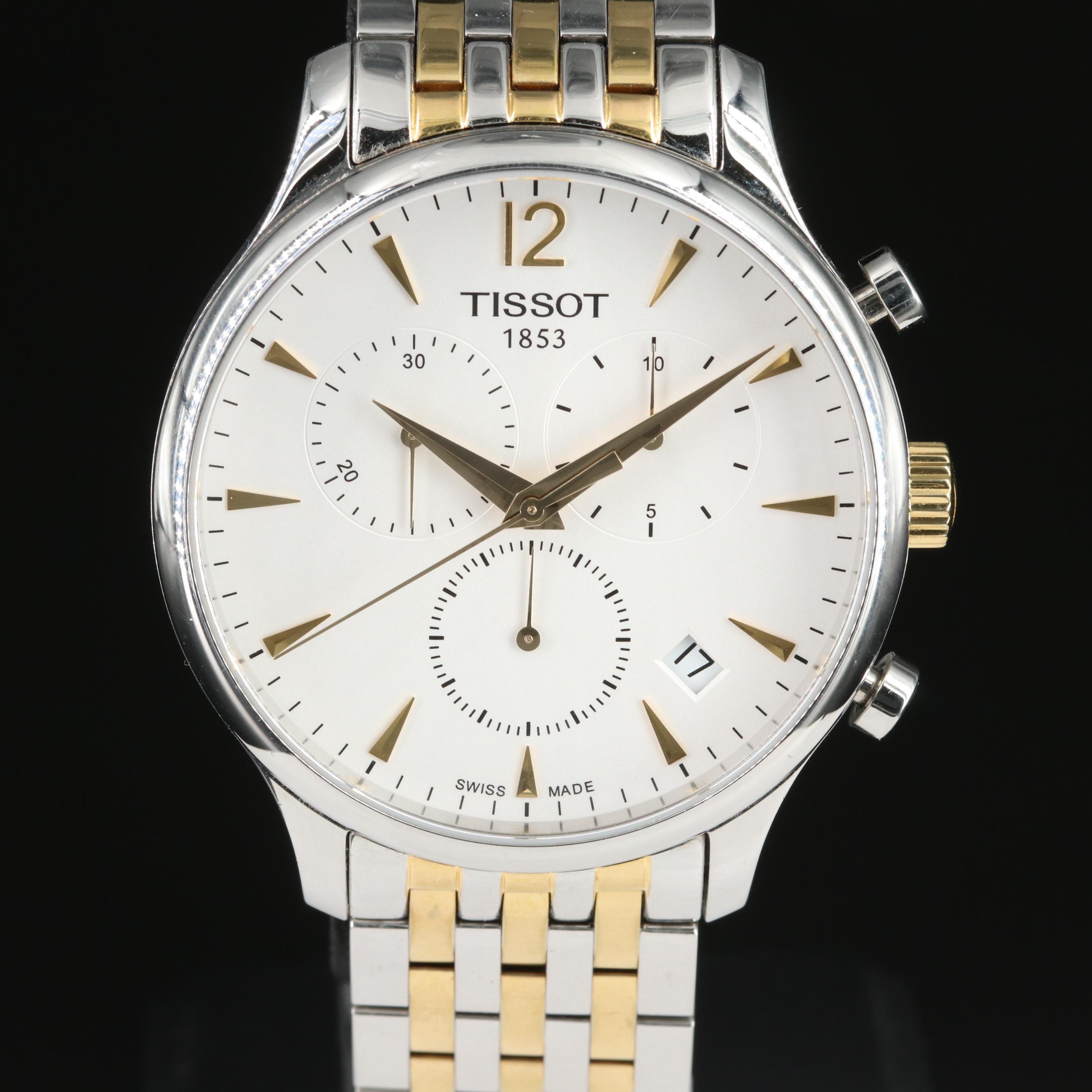 Tissot Tradition Chronograph Two-Tone Quartz Watch