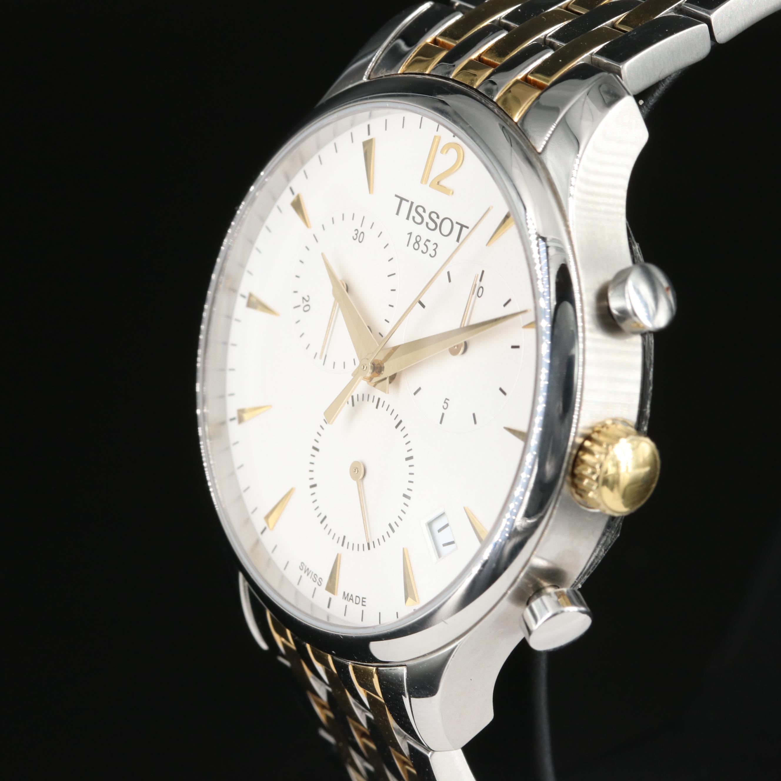 Tissot Tradition Chronograph Two-Tone Quartz Watch