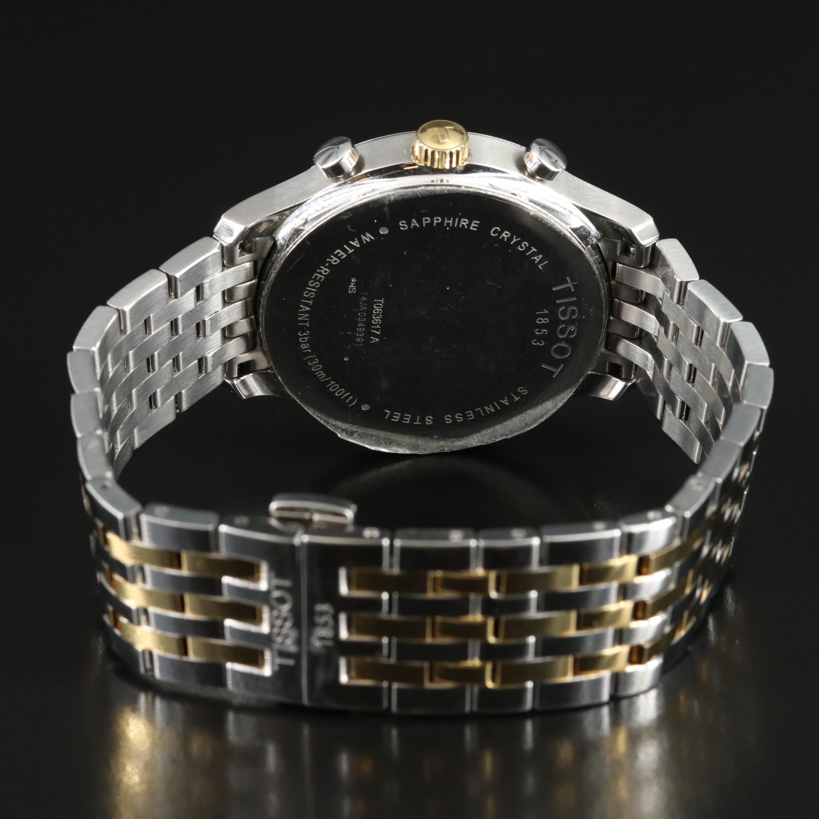 Tissot Tradition Chronograph Two-Tone Quartz Watch