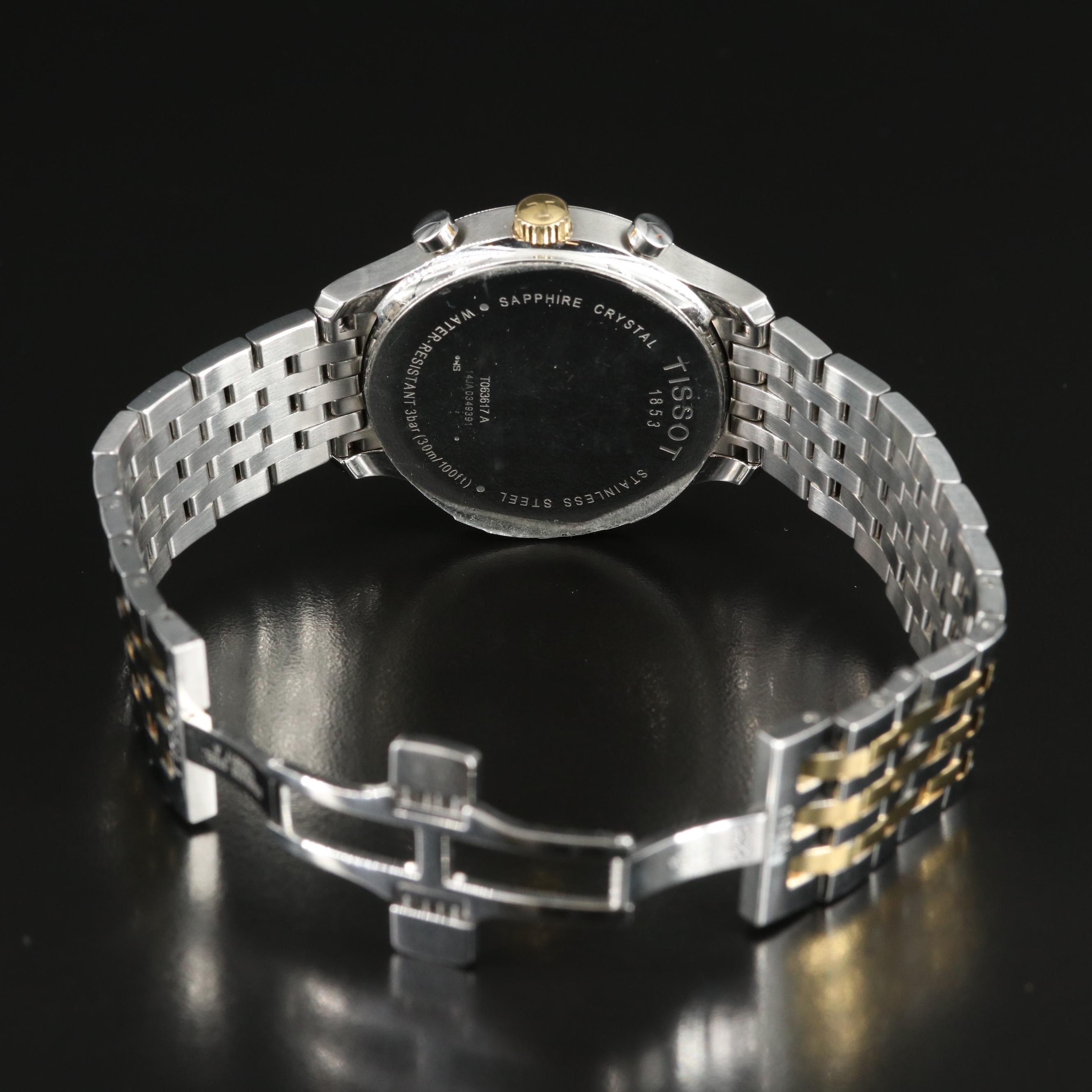 Tissot Tradition Chronograph Two-Tone Quartz Watch