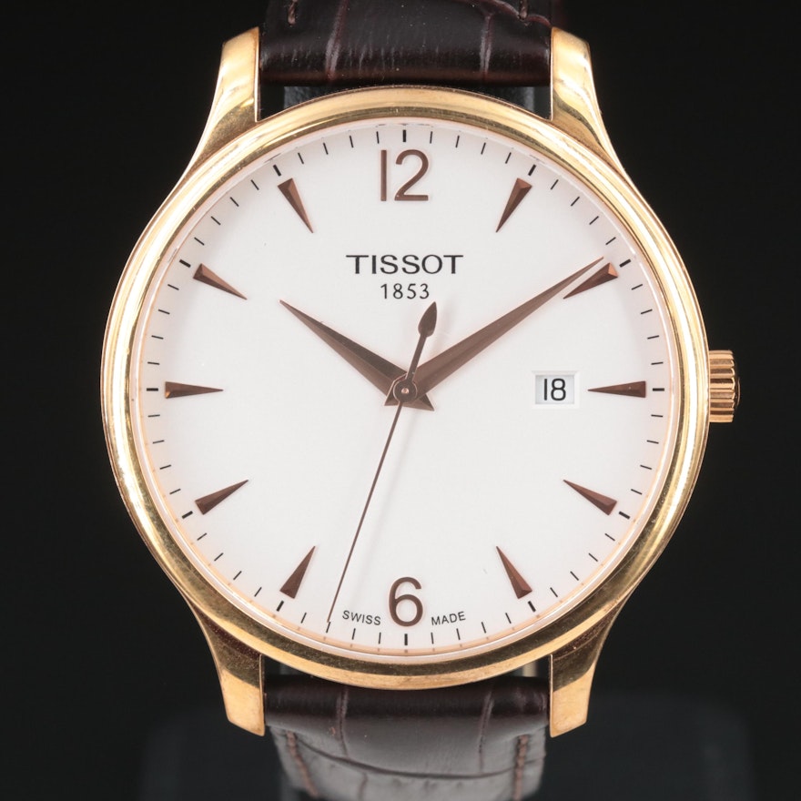 Tissot Tradition Stainless Steel Quartz Wristwatch