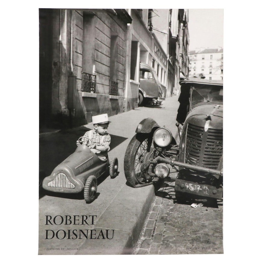 Halftone After Robert Doisneau "Bolides, Paris 1956"