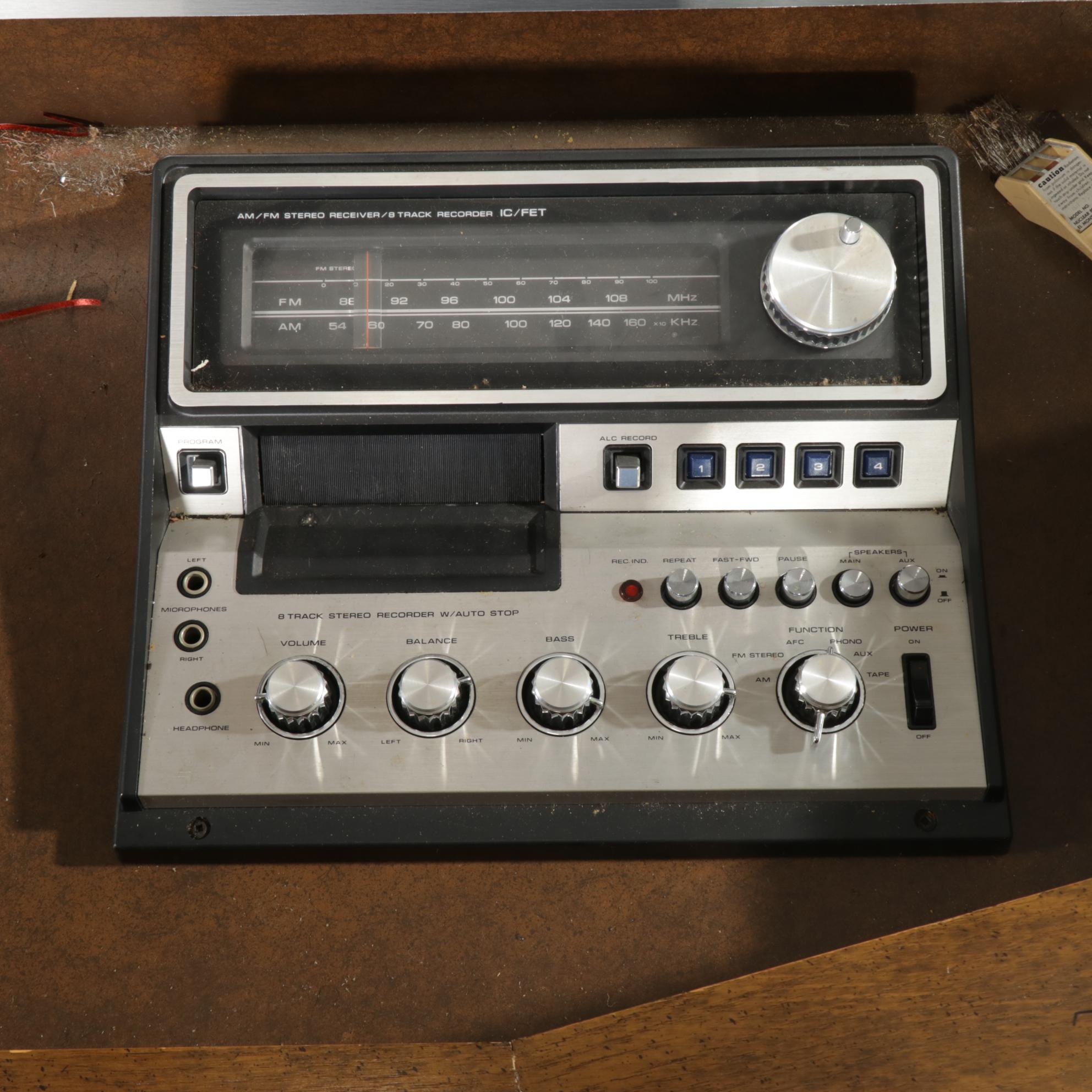 Soundesign "Classic Collection" Spanish Baroque Style Stereo Console, 1970s