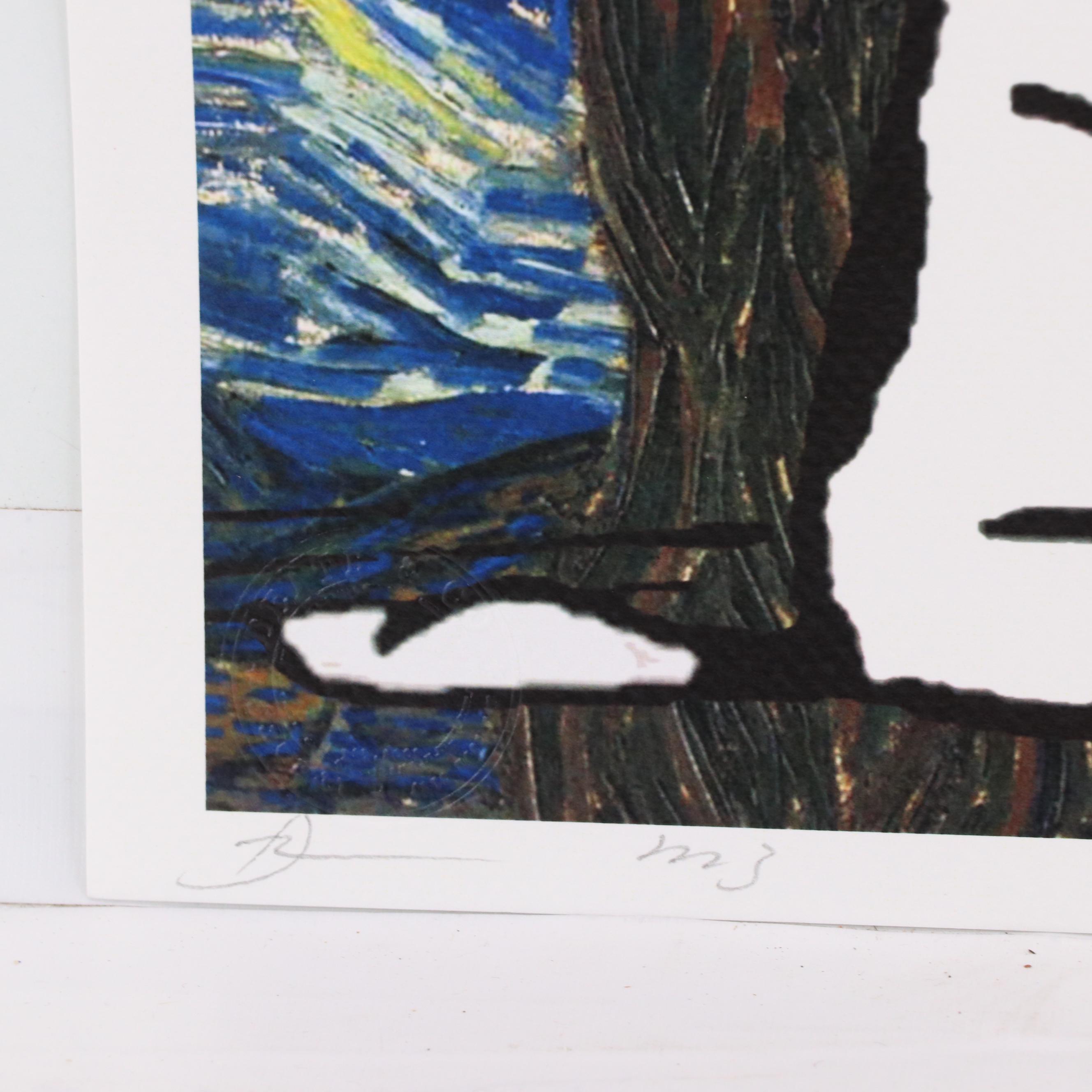 Death NYC Pop Art Graphic Print of Snoopy x Van Gogh, 2023