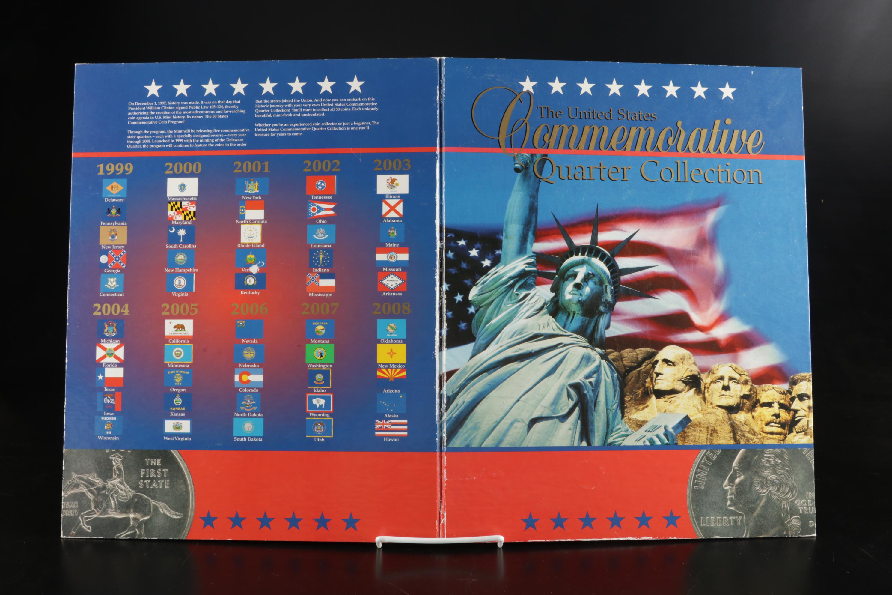 United States Commemorative Quarter Collection and Other US Coins