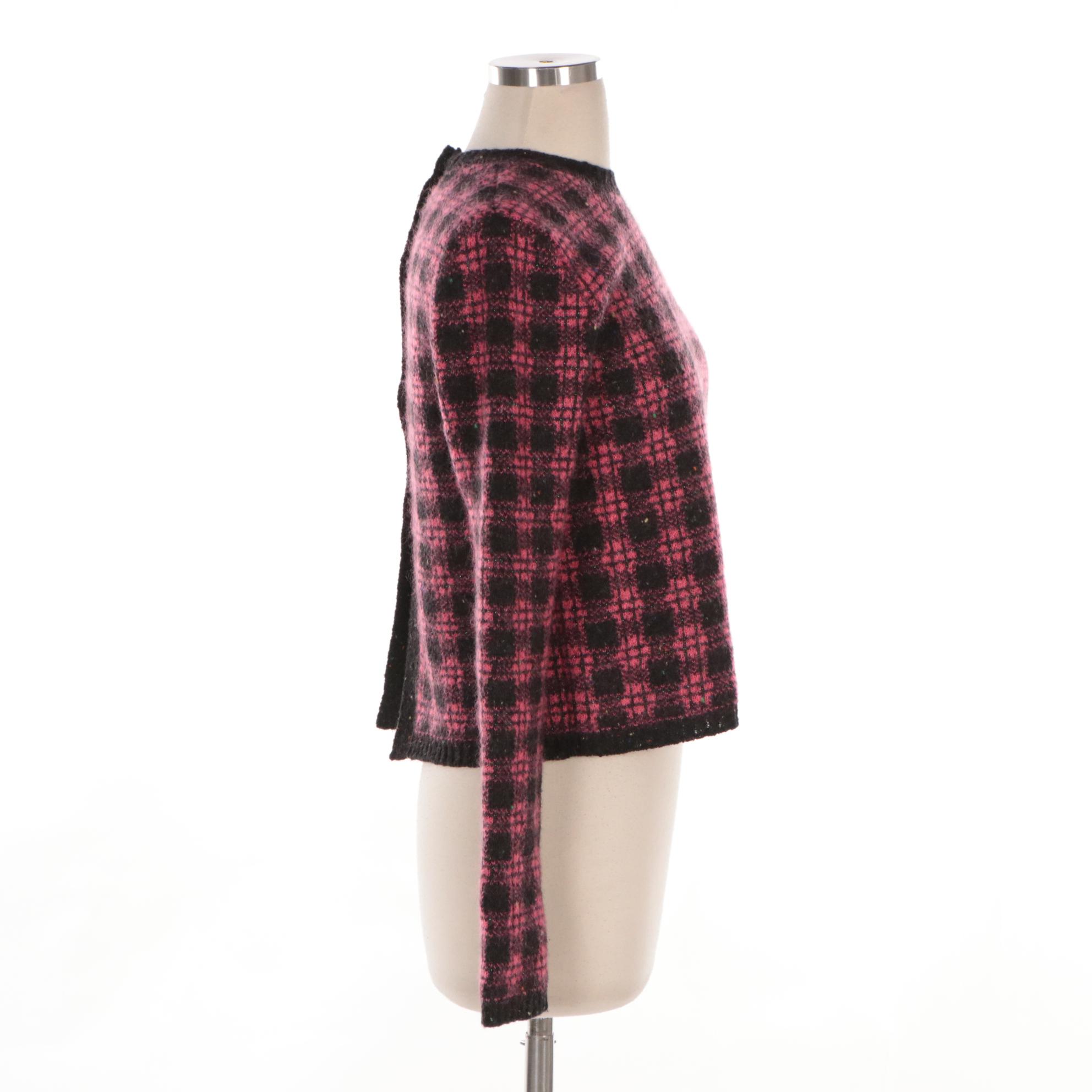 Prada Wool, Cashmere, and Mohair Blend Knit Sweater