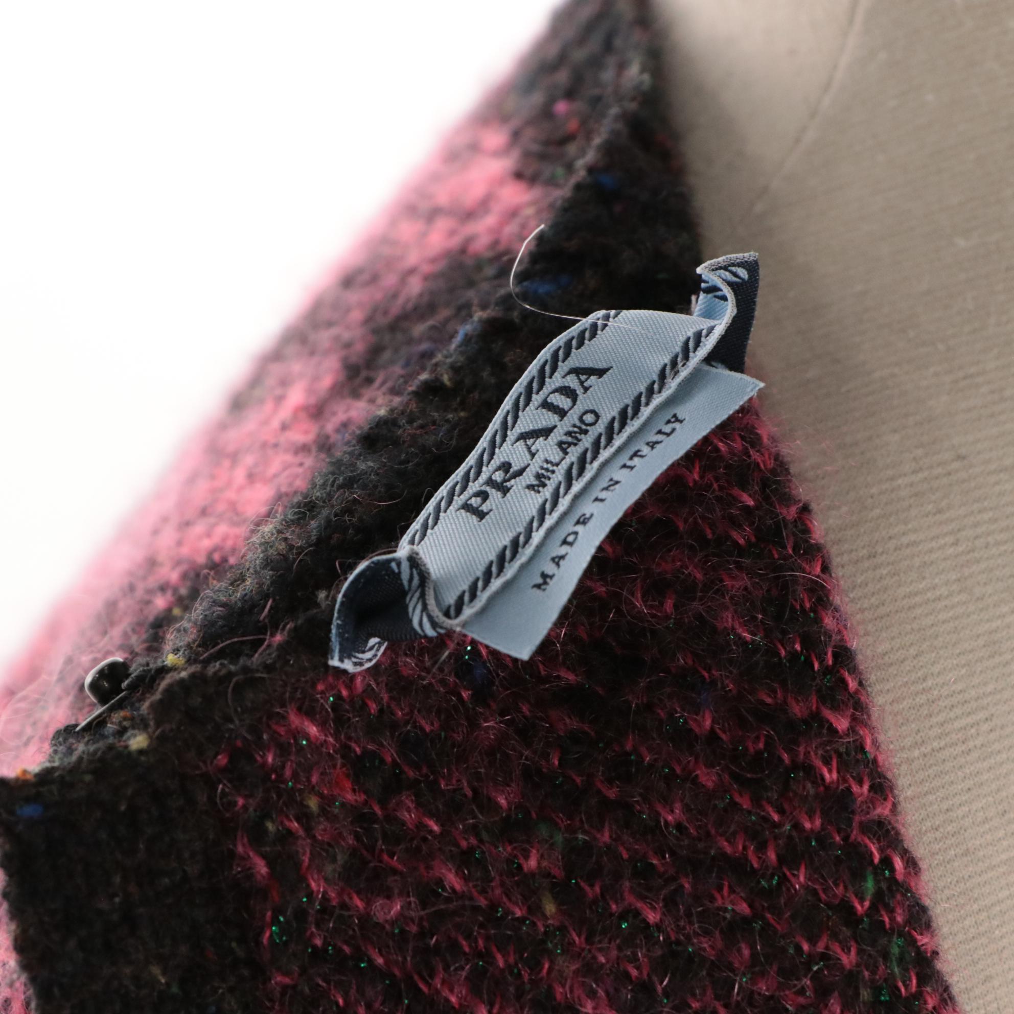 Prada Wool, Cashmere, and Mohair Blend Knit Sweater