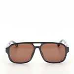 Gucci # GG 1342S 005 Grey Brown Aviator Sunglasses with Case