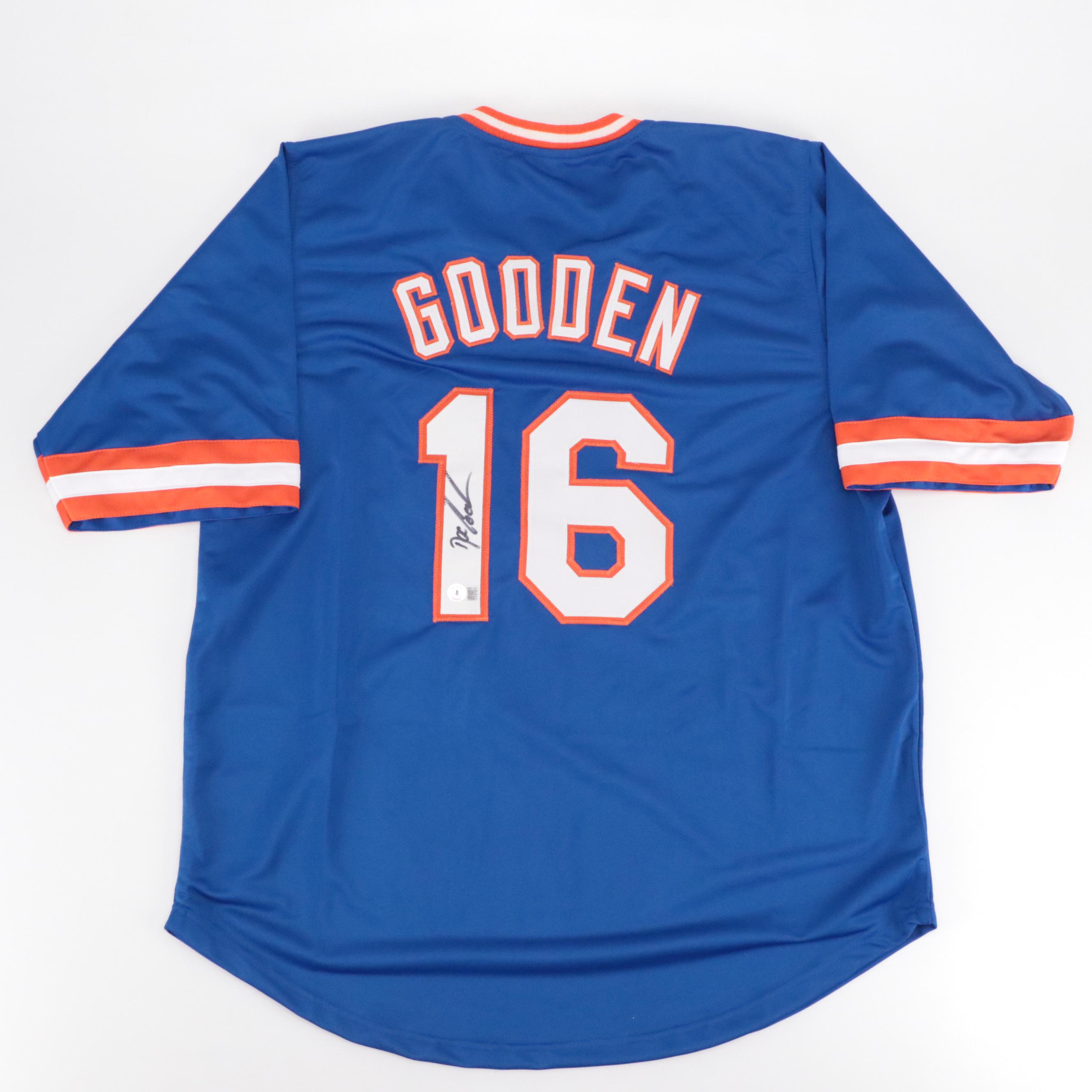 Dwight “Doc” Gooden Signed New York Mets Baseball Jersey