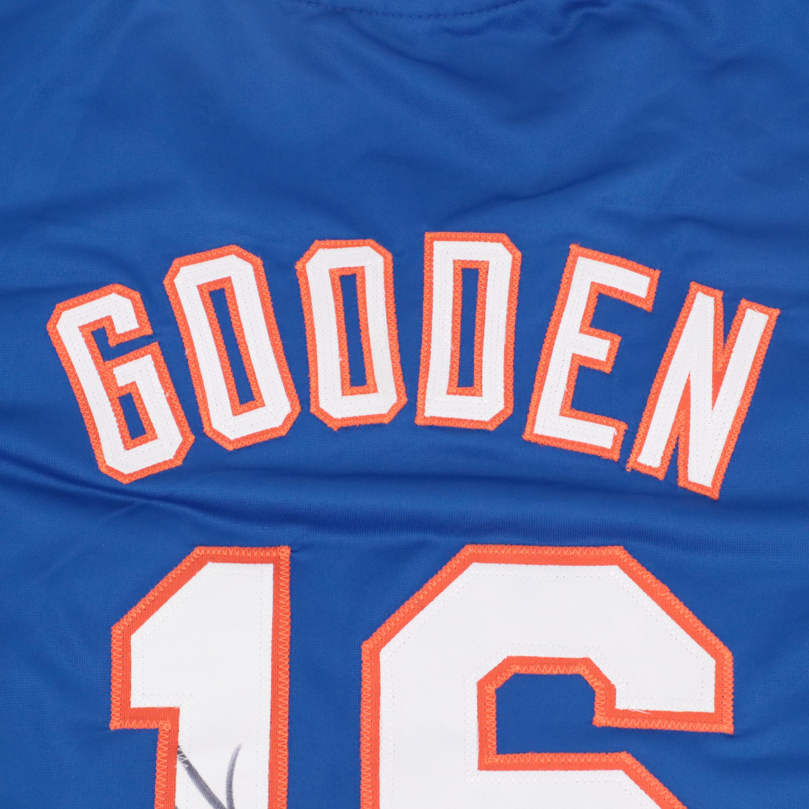 Dwight “Doc” Gooden Signed New York Mets Baseball Jersey