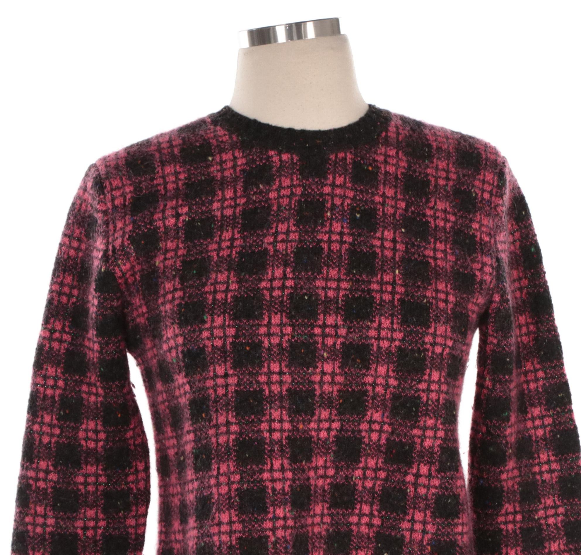 Prada Wool, Cashmere, and Mohair Blend Knit Sweater