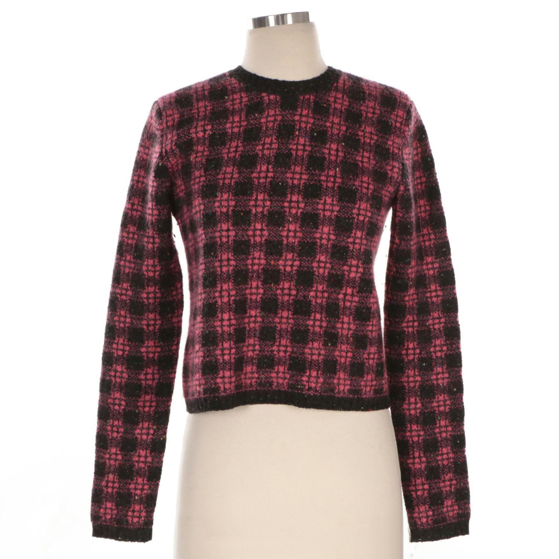 Prada Wool, Cashmere, and Mohair Blend Knit Sweater