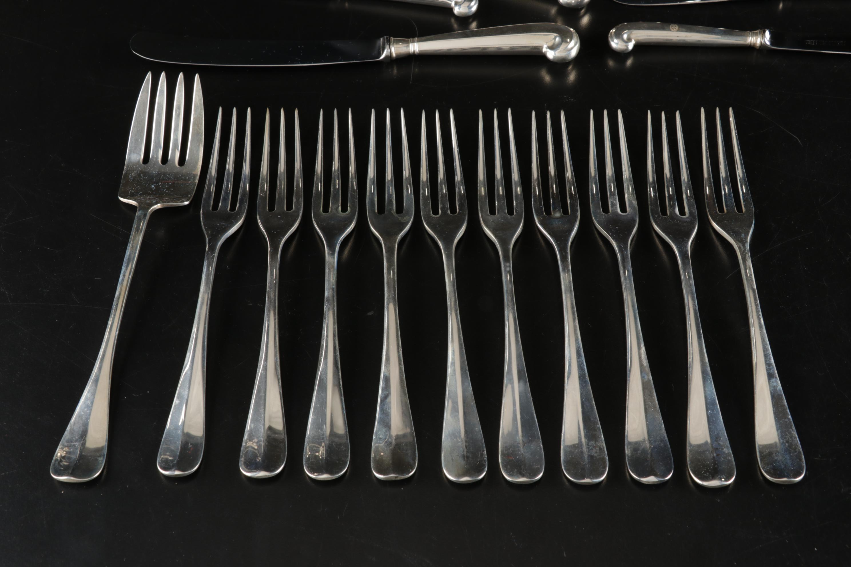 Kirk Stieff Sterling "Williamsburg Queen Anne" Colonial Restoration Flatware