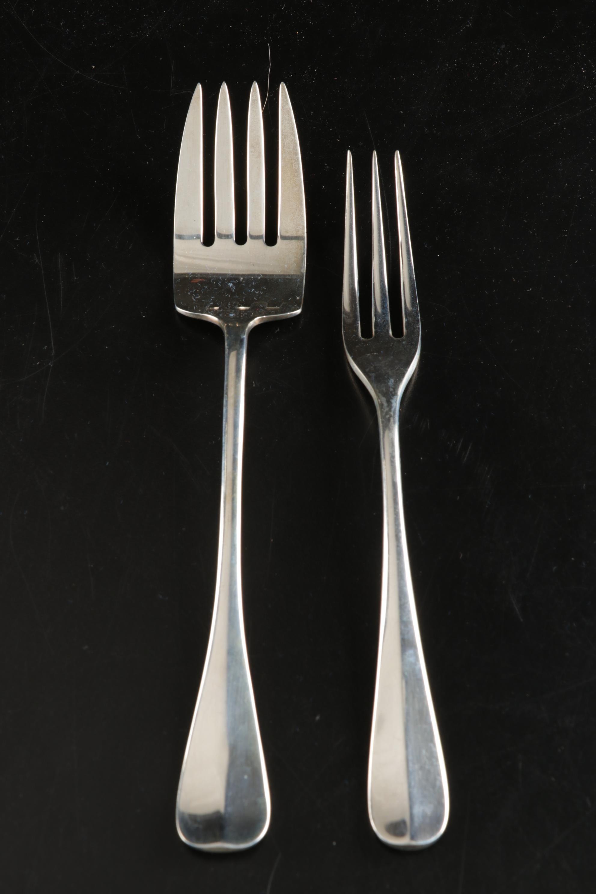 Kirk Stieff Sterling "Williamsburg Queen Anne" Colonial Restoration Flatware