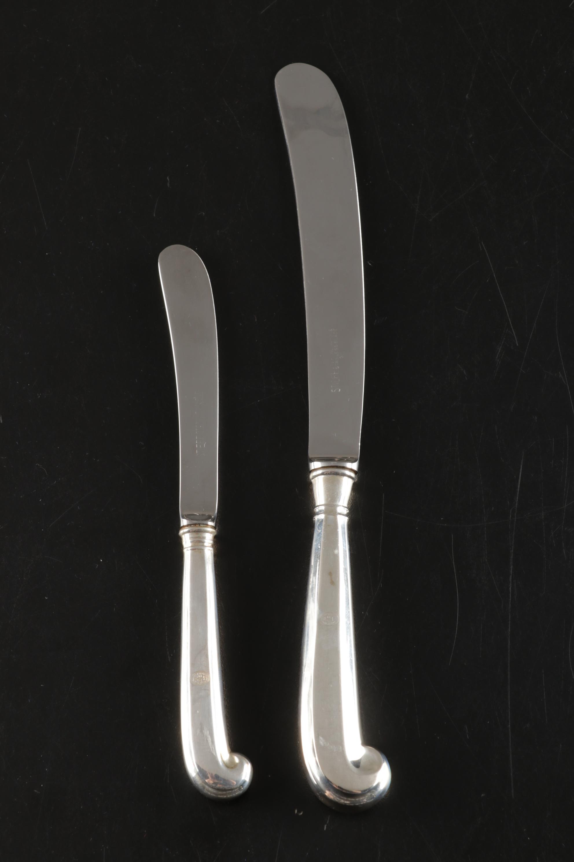 Kirk Stieff Sterling "Williamsburg Queen Anne" Colonial Restoration Flatware