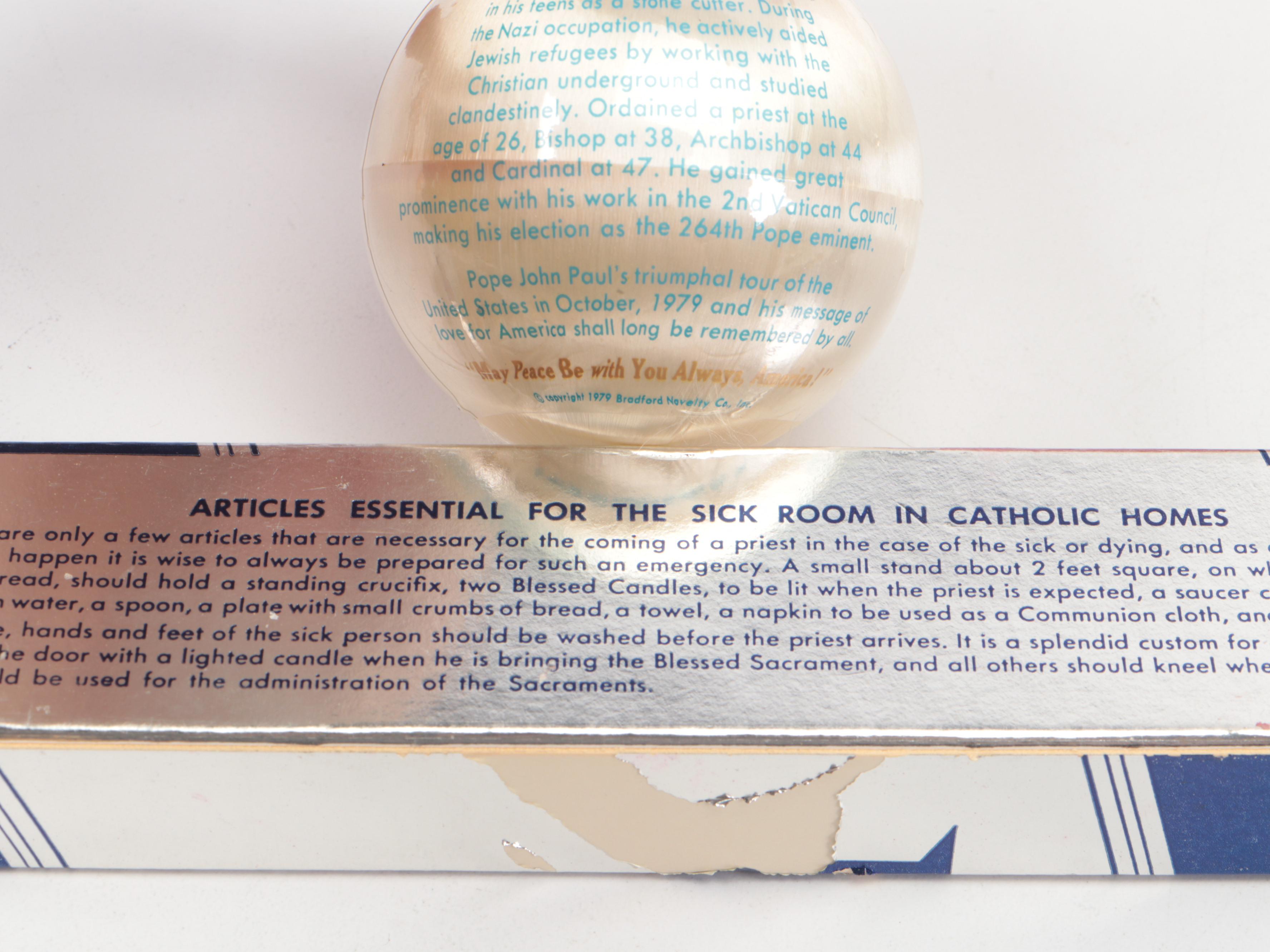 Vatican Library Collection Limited Edition Metal Virgin Mary Box with More