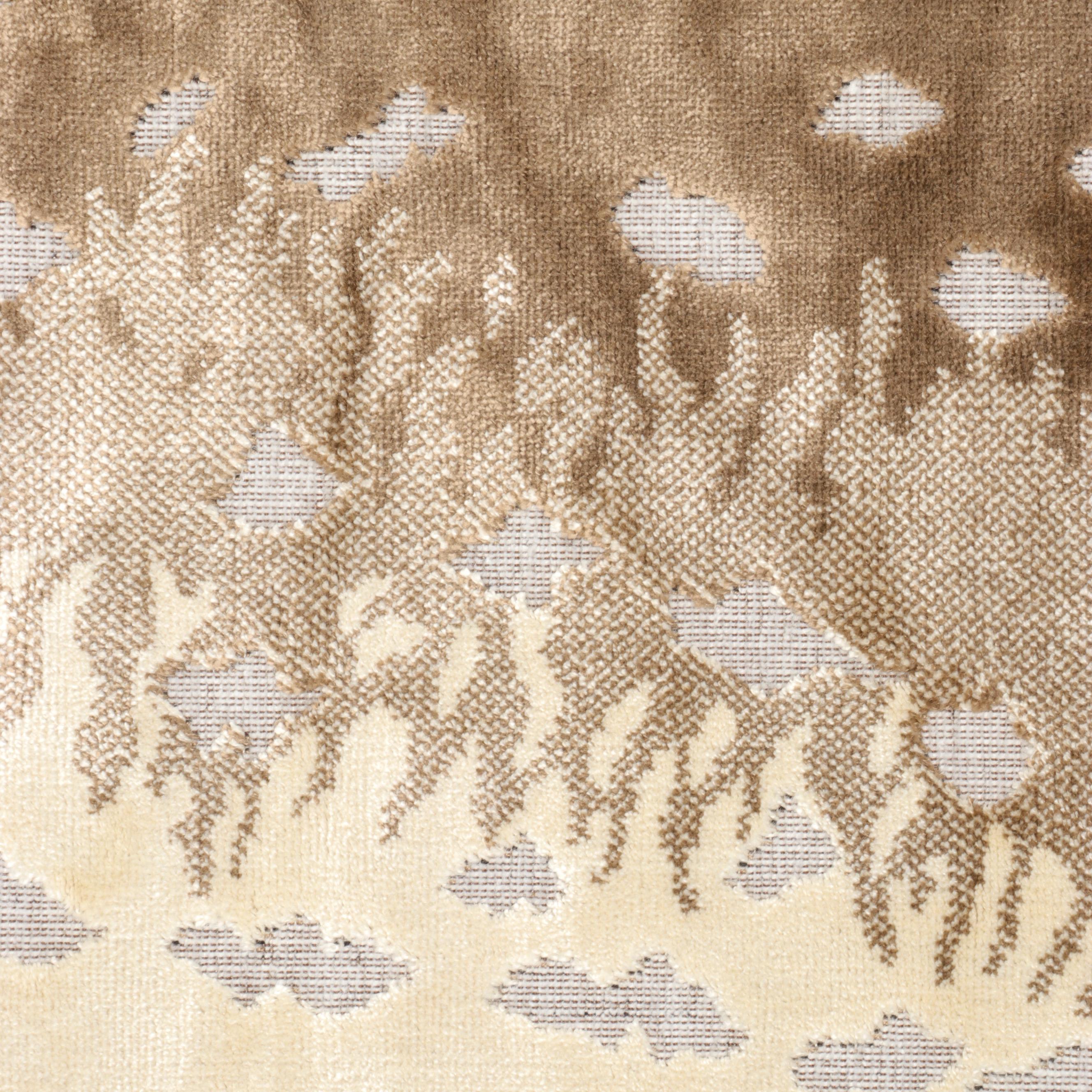 Partial Bolt of Animal Print Chenille Upholstery Fabric