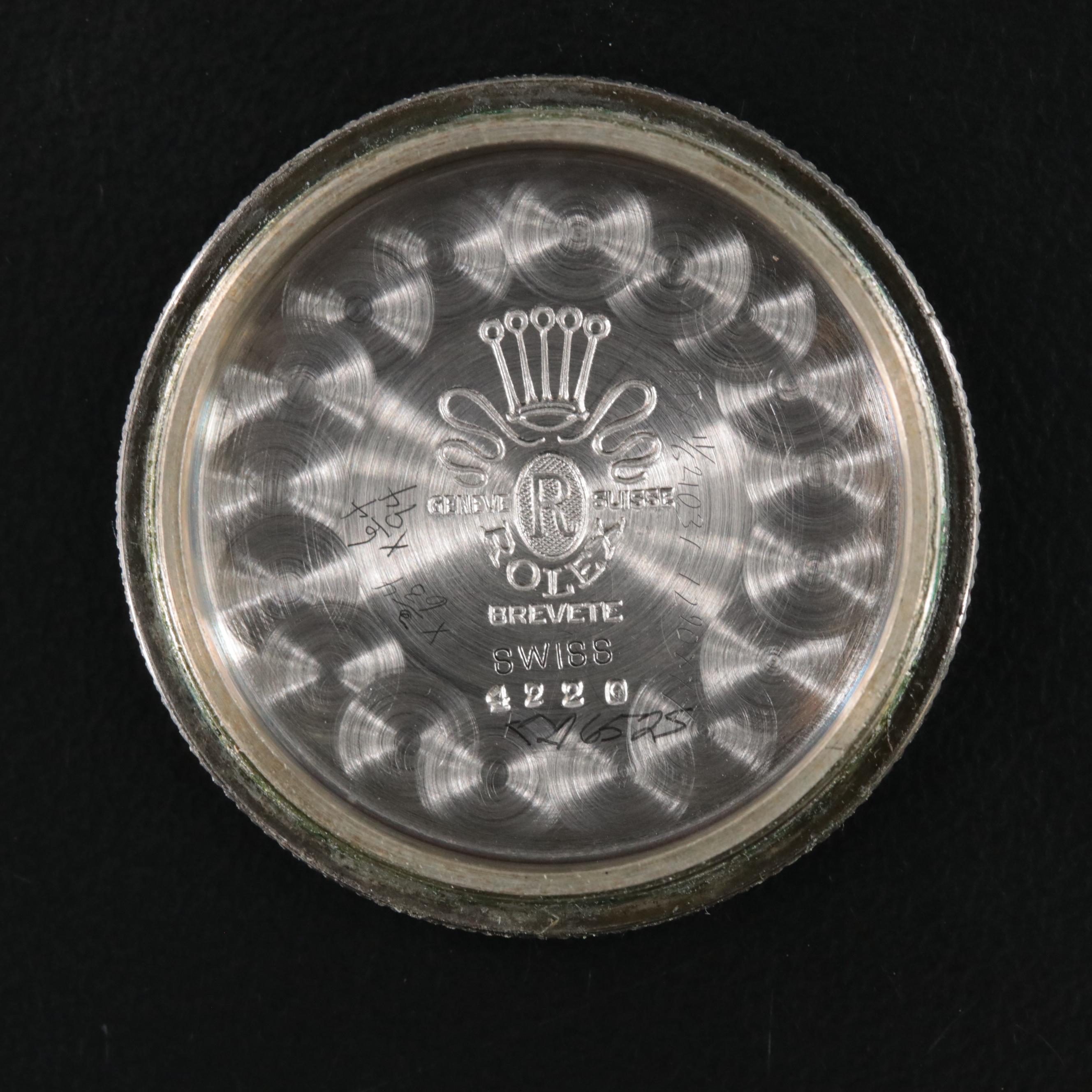 1960 Rolex Oyster "Speed King" Manual Wind Watch