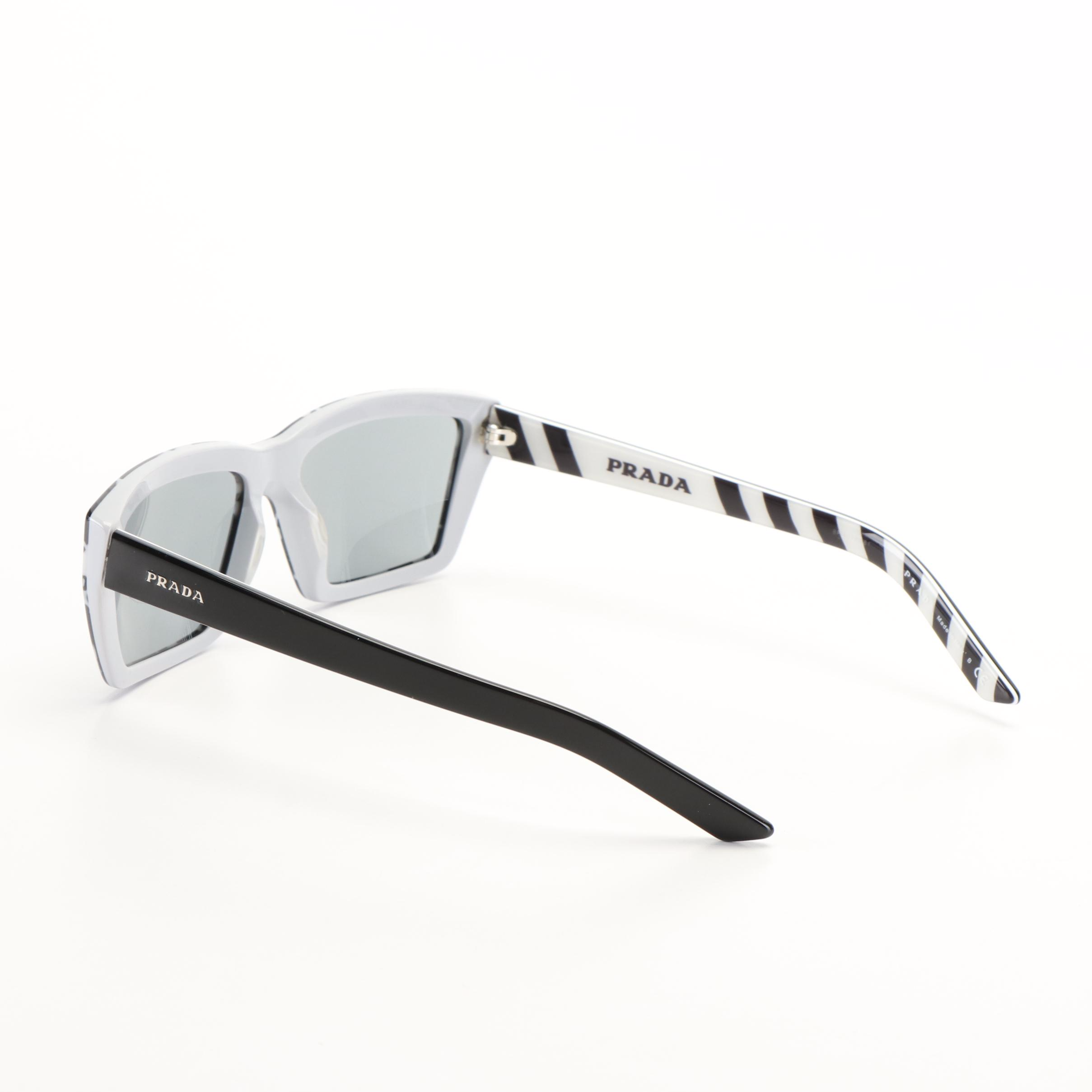 Prada 0PR 04VS Grey Lens Camouflage Sunglasses with Box and Case
