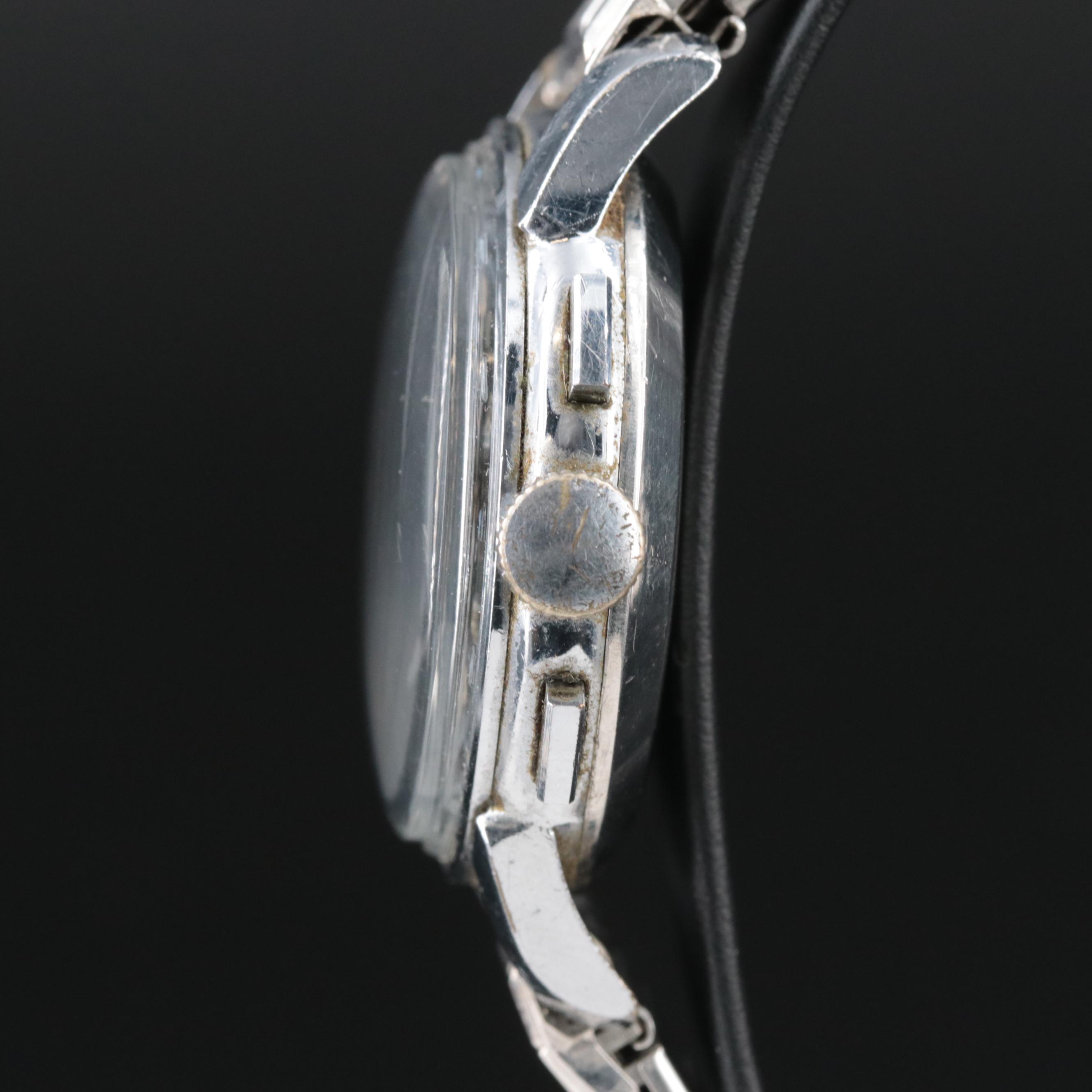 Vintage Helbros Chronograph Manual Wind Watch