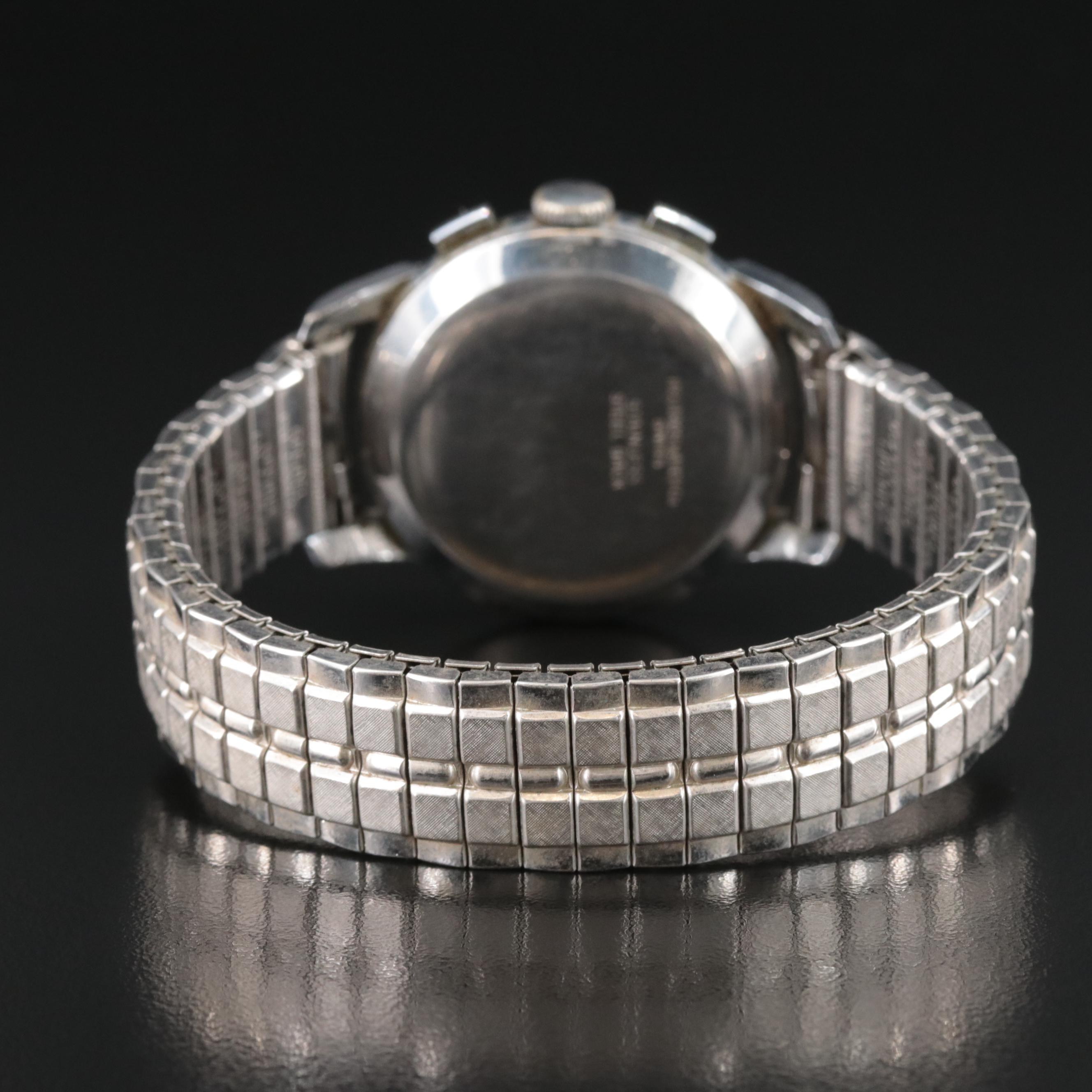 Vintage Helbros Chronograph Manual Wind Watch