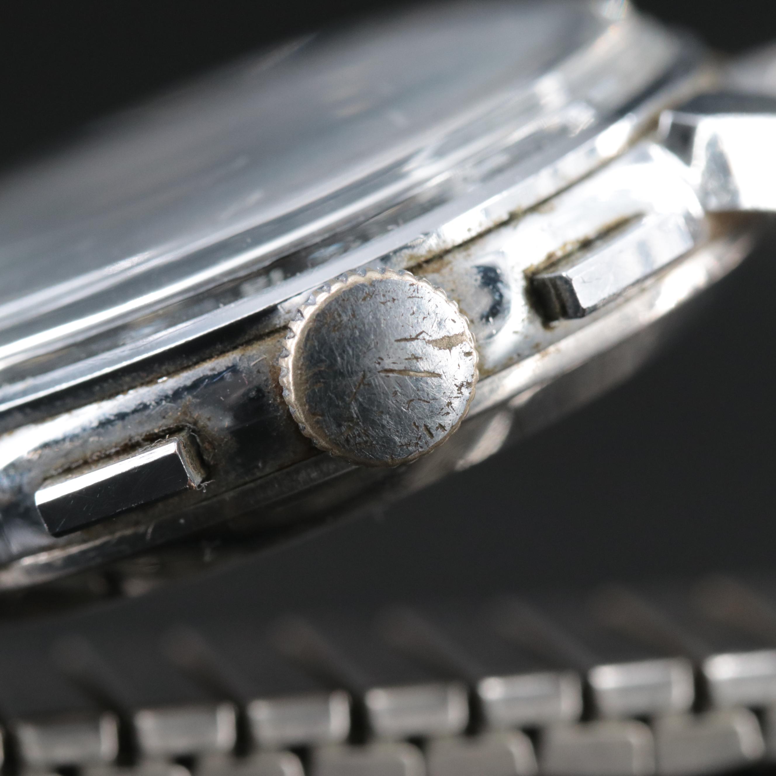 Vintage Helbros Chronograph Manual Wind Watch