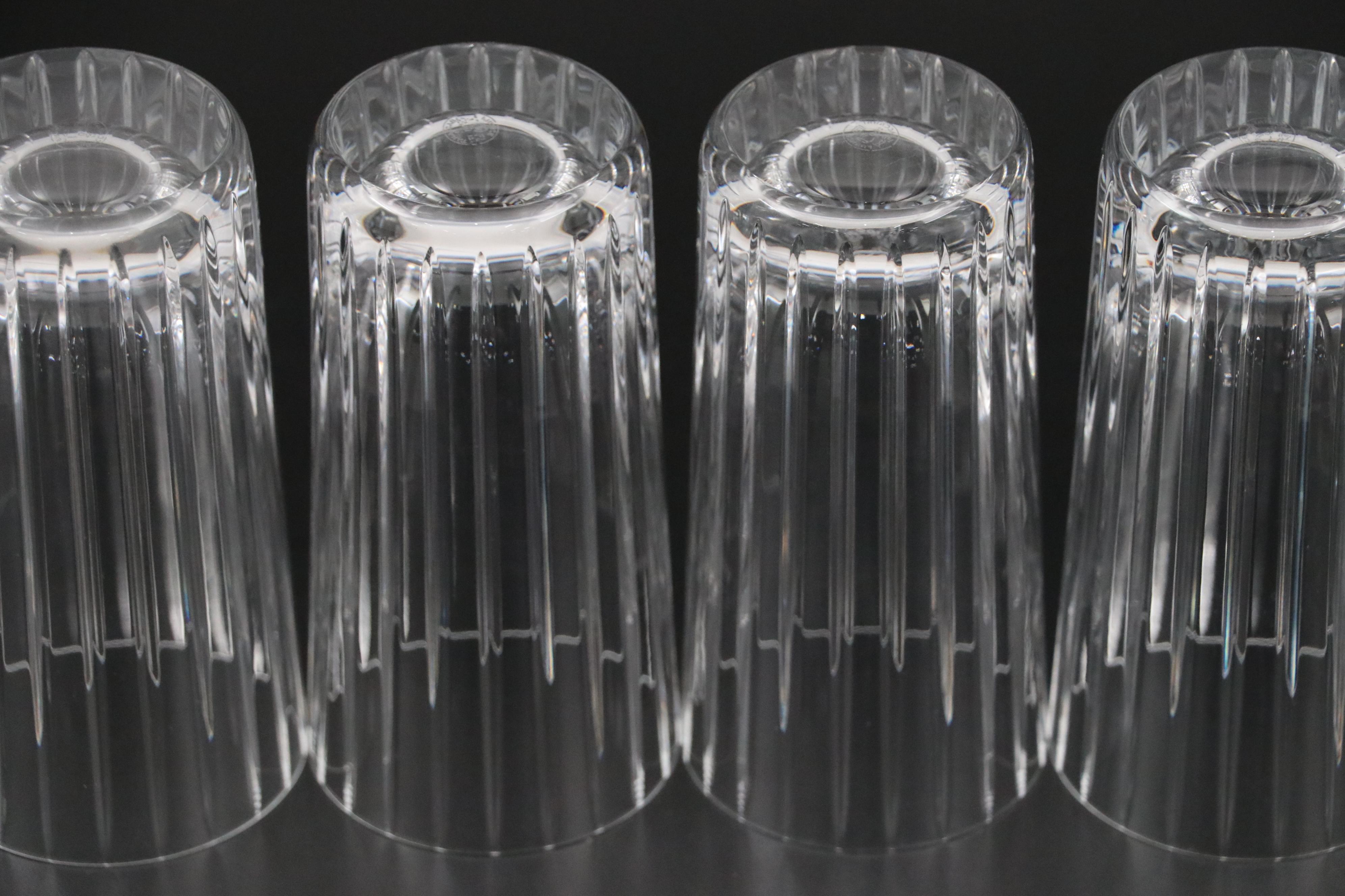Baccarat Crystal "Harmonie" Highball Glasses