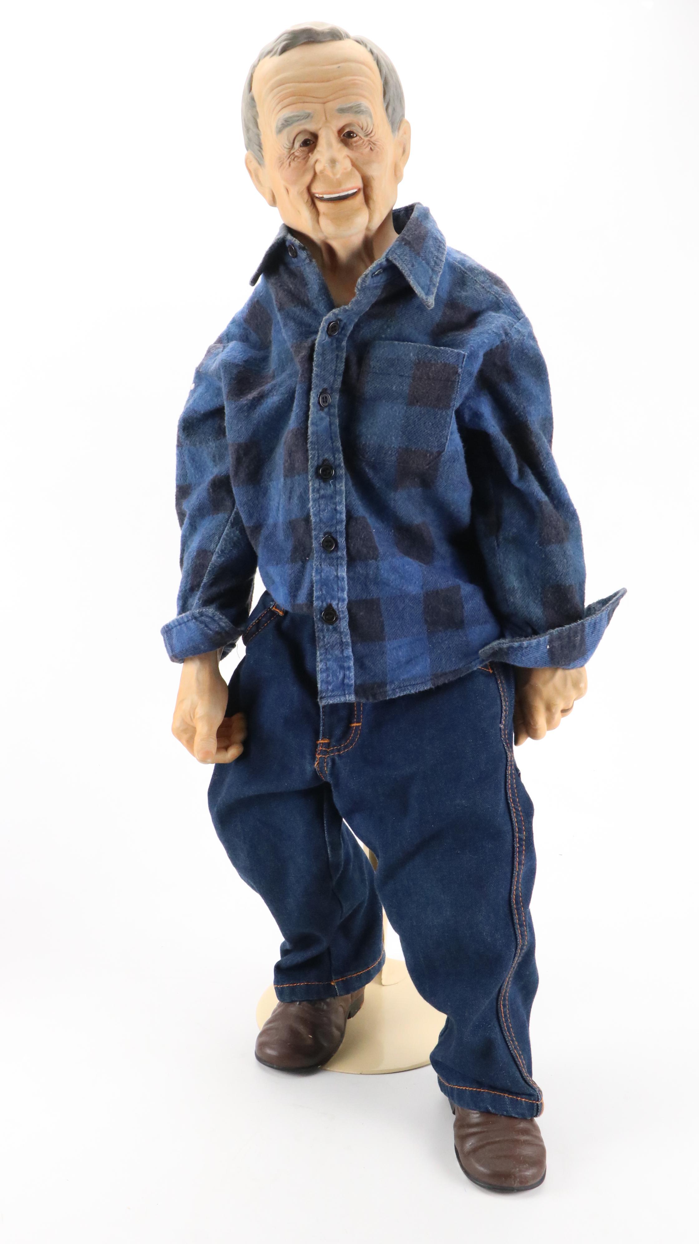 William Wallace Jr. Ceramic Grandpa and Grandma Dolls