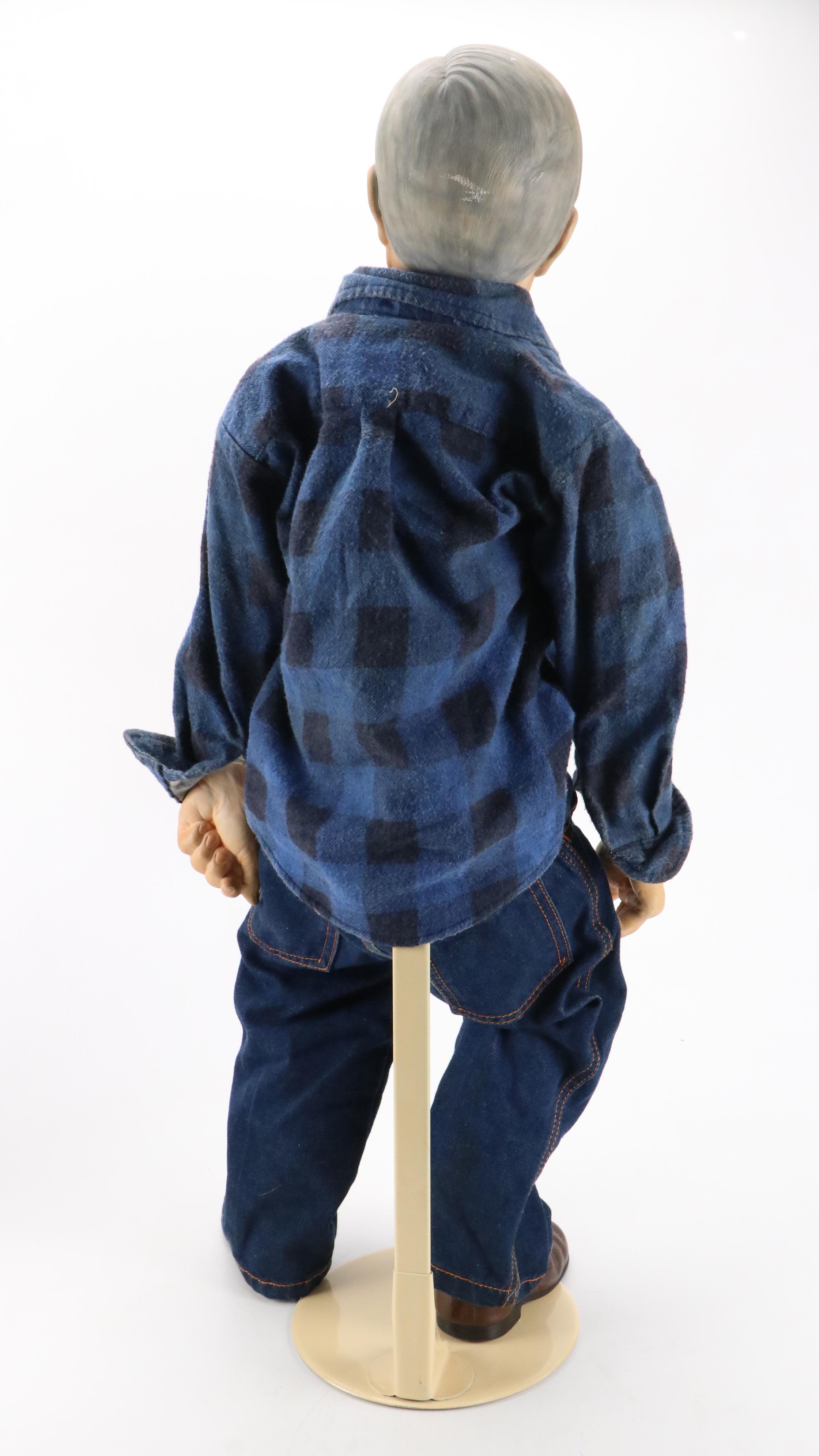 William Wallace Jr. Ceramic Grandpa and Grandma Dolls